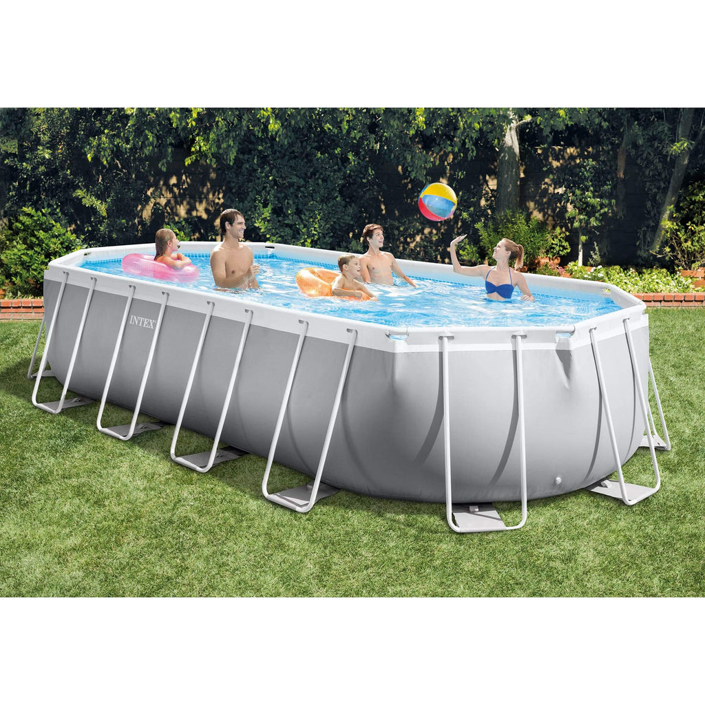 INTEX 26700EP 10Ft X 30In Prism Frame Premium Above Ground Swimming Pool (Pump Not Included)