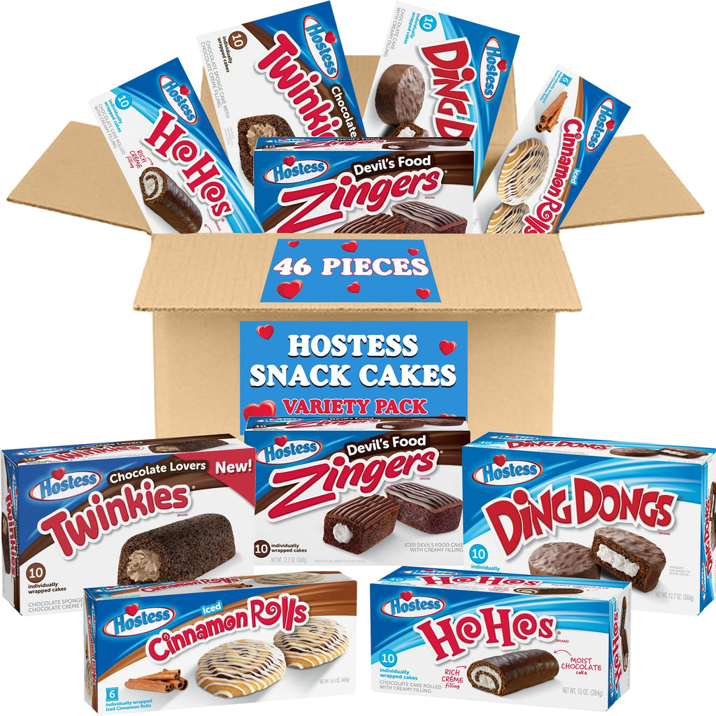 Hostess Variety Pack, 30 Count, Surprise Mix Of Pastries