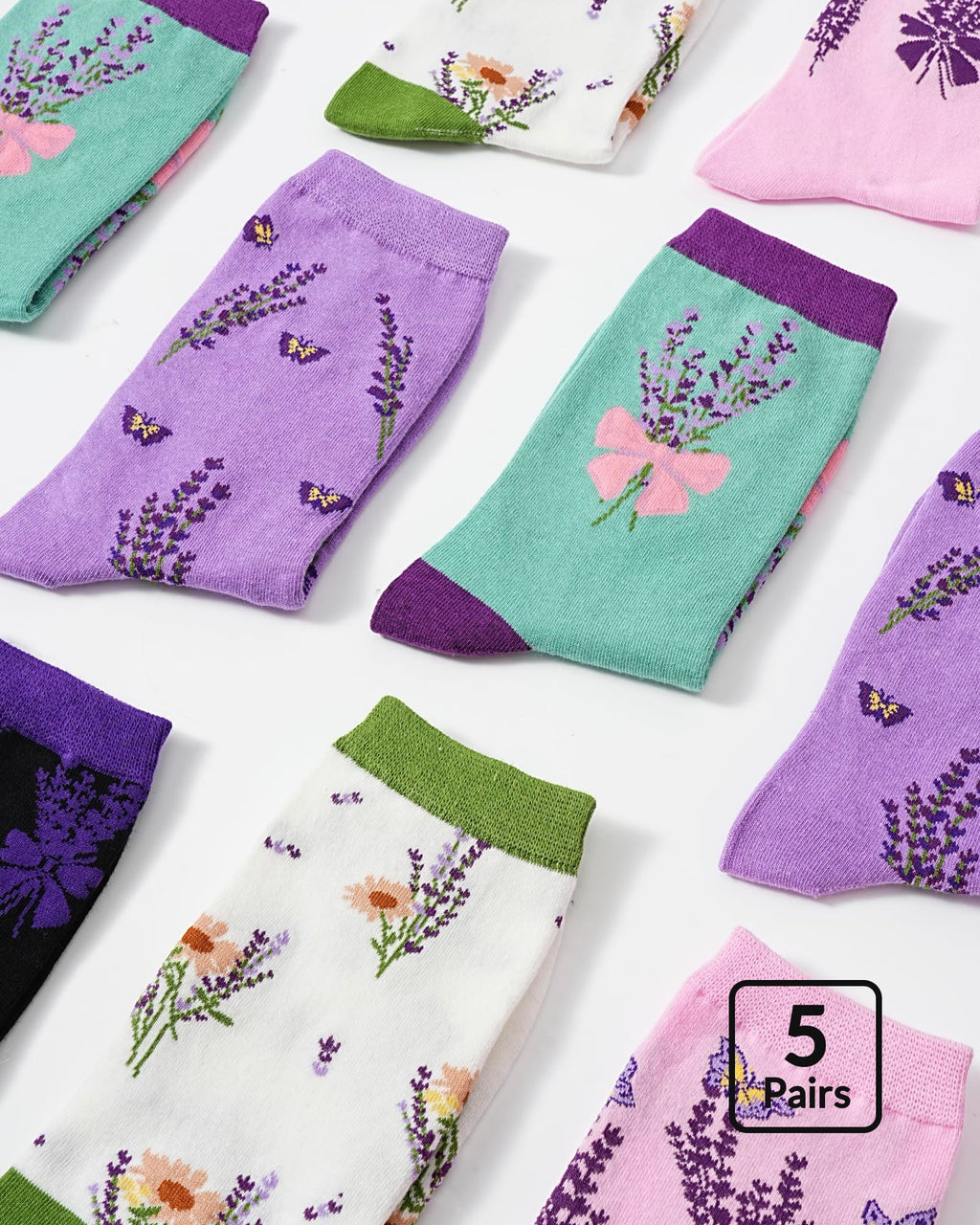 Jeasona Women's Cute Socks Funny Christmas Birthday Gifts for Women Mom Teenage Girls