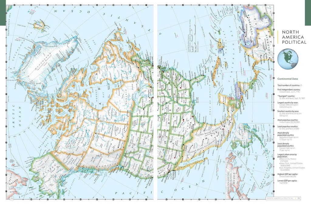 National Geographic Concise Atlas of the World, 5th edition: Authoritative and complete, with more than 200 maps and illustrations