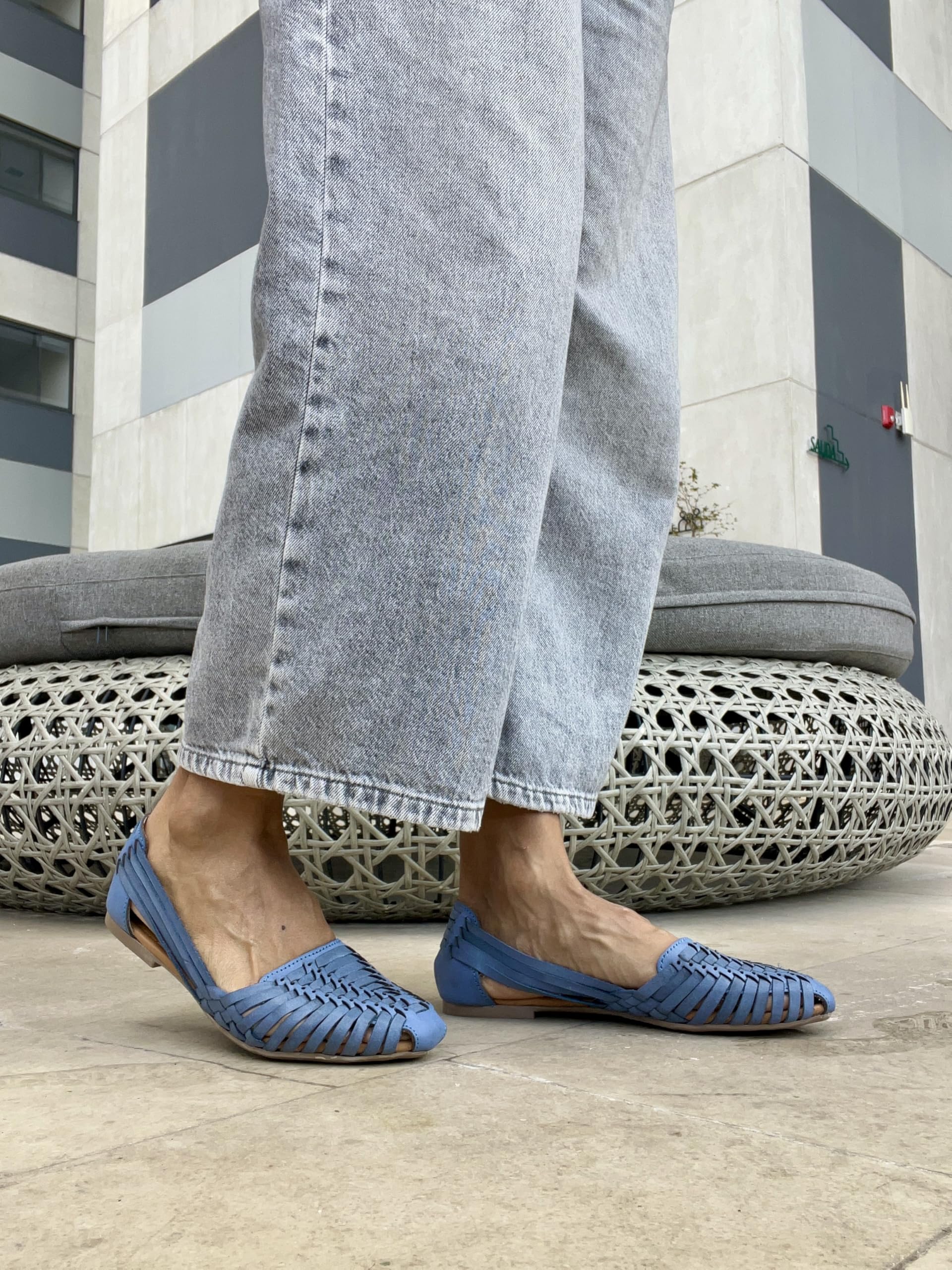 Macarena Collection Womens Shoes Leather Sandals for Women | Huarache Handmade Mexican Sandals | Comfortable & Stylish Womens Sandals 2167