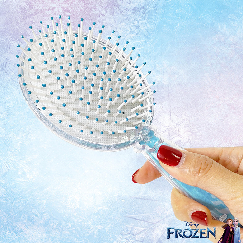 CoComelon Hair Brush with Magical Sparkling Stars Confetti HairBrush, Green - Kids Hair Brush Ages 3+