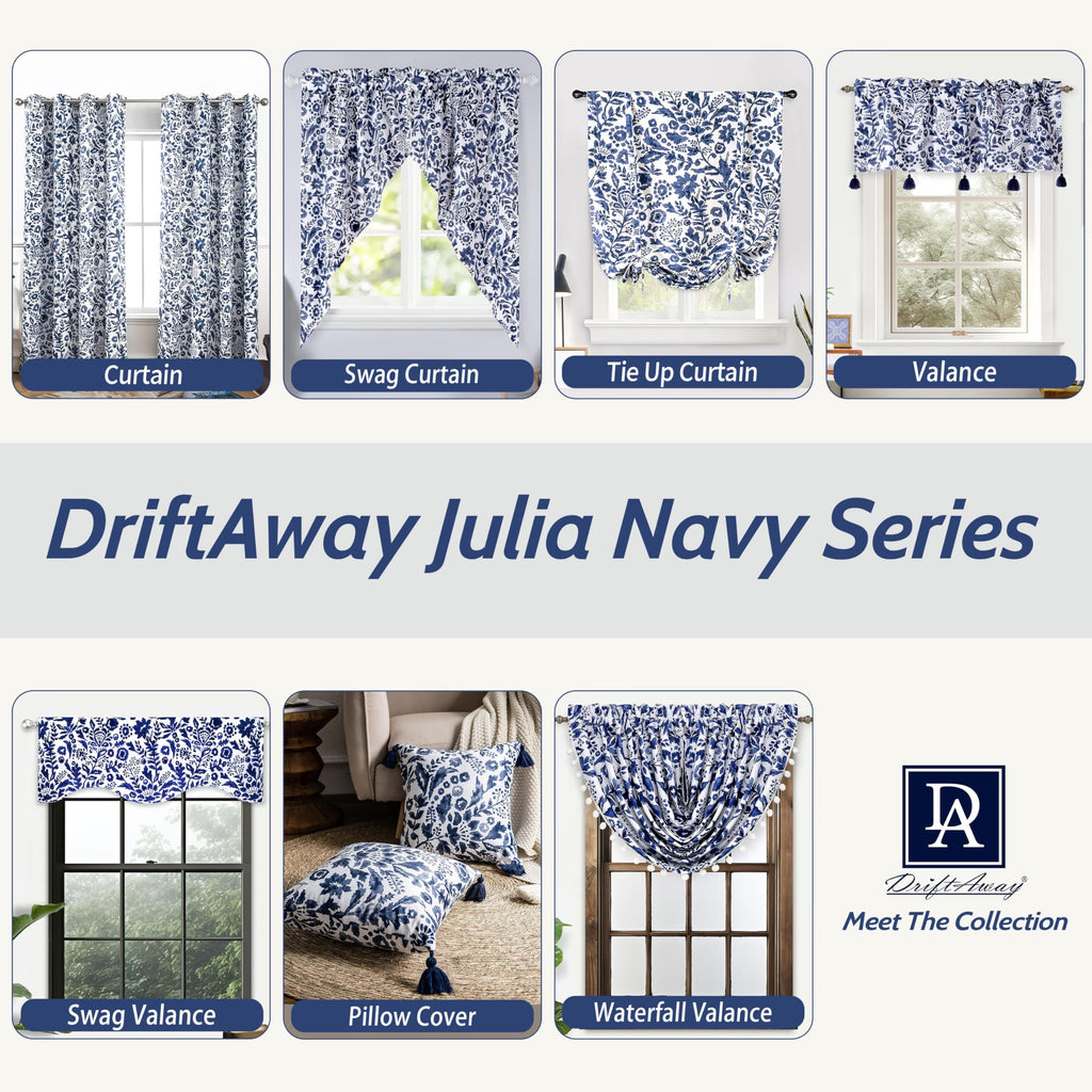 DriftAway Julia Lined Valance Double Layer Thermal Insulated Room Darkening Blackout Valances 3 Inch Rod Pocket Window Valance for Bathroom Living Room 52 Inch by 18 Inch Blush