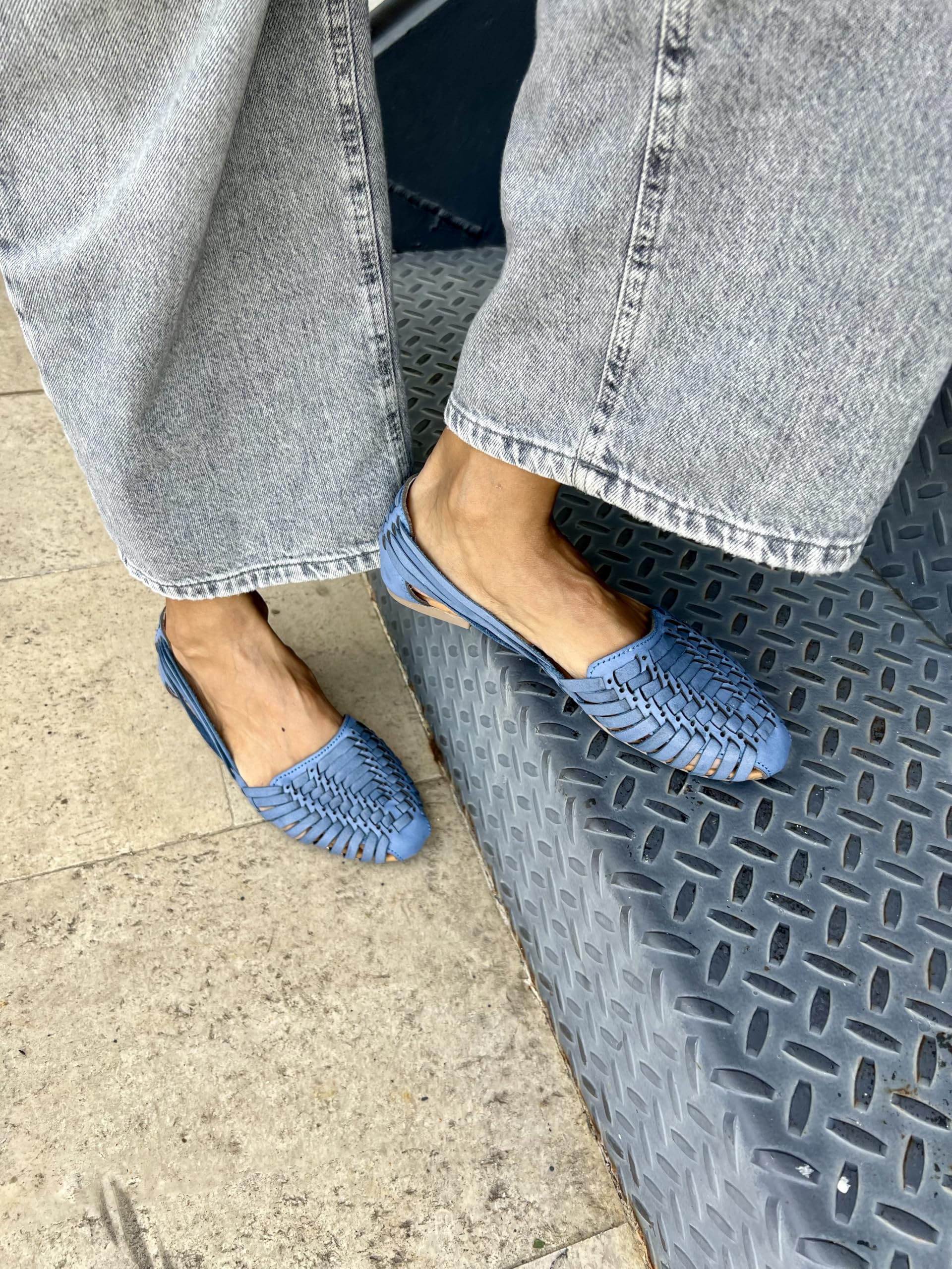 Macarena Collection Womens Shoes Leather Sandals for Women | Huarache Handmade Mexican Sandals | Comfortable & Stylish Womens Sandals 2167
