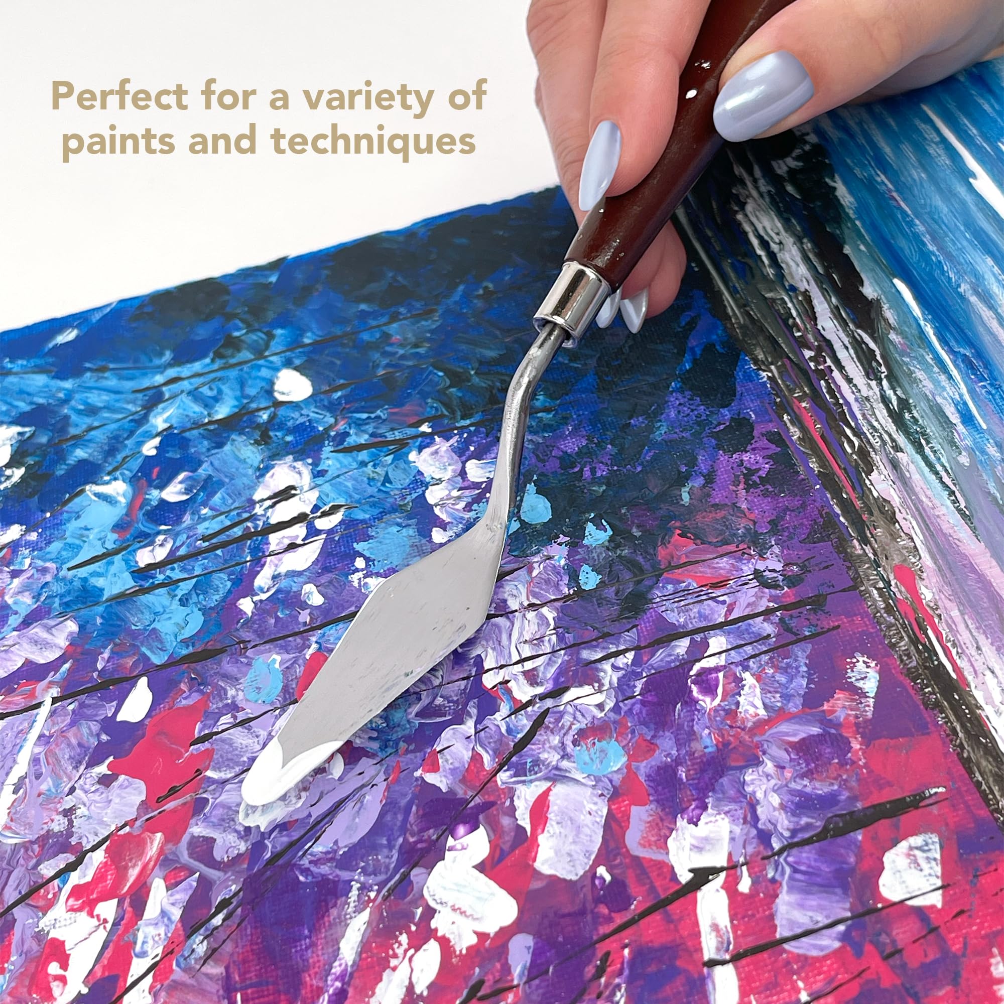 ArtSkills Stretched Canvases for Painting, 5x7 Canvas Painting Supplies for Artists, Blank Canvas Pack, 2-Pack