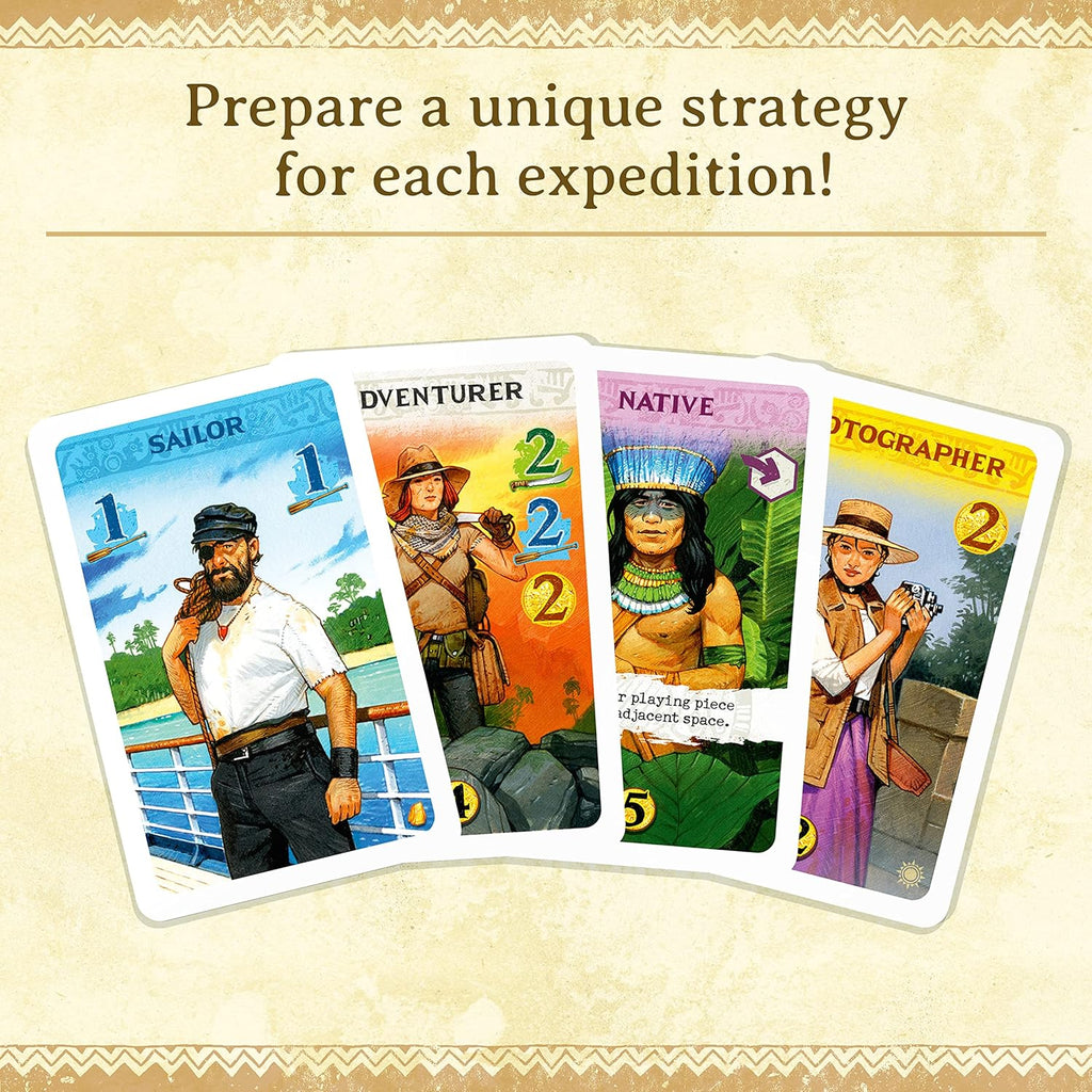 Ravensburger The Quest for El Dorado - Exciting Strategy Board Game | Suitable for Kids & Adults | Designed for 2-4 Players | Inclusive of Mini Expansion