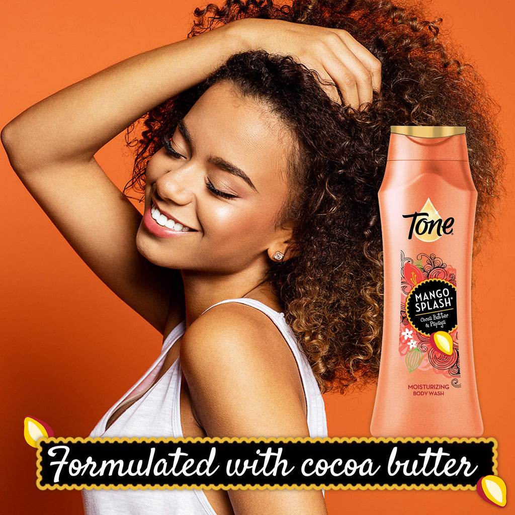 Tone Body Wash, Island Vibes, 16 fl oz (Pack of 6) | Tone Body Wash, Island Vibes Tropical Scent, 16 fl oz, Pack of 6