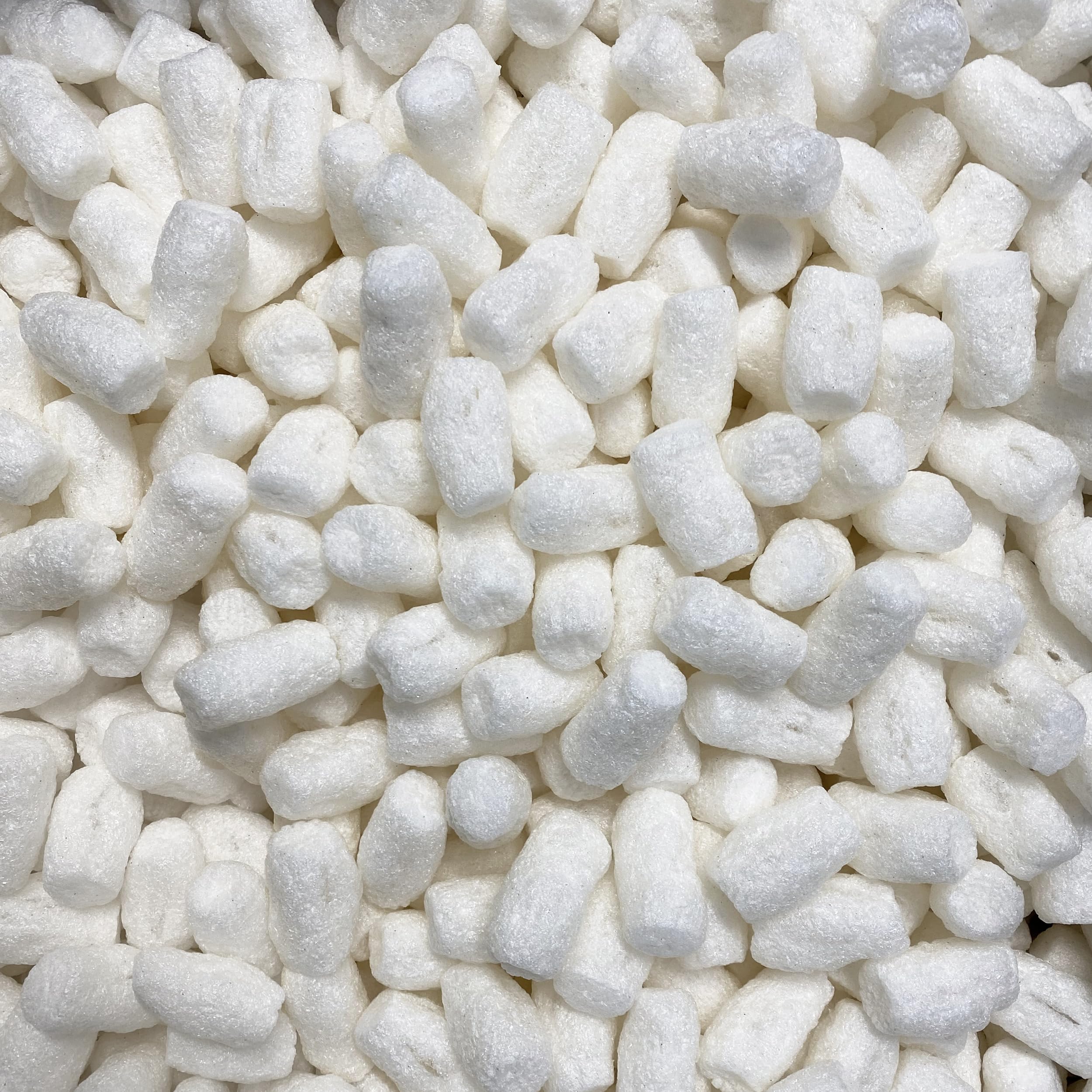 Packing Peanuts, 3.5 Cubic Feet, Beige | Bulk Loose Fill, For Shipping, Moving & Storage, Compostable & Biodegradable, Cushion For Shipping