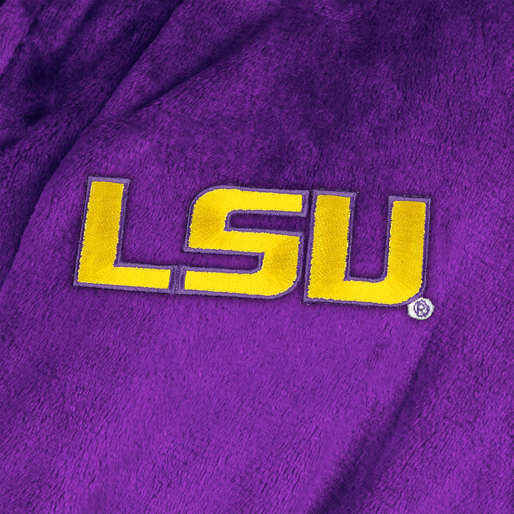 Northwest NCAA Adult Unisex Silk Touch Bathrobe, Officially Licensed Loungewear, Soft Plush Polyester