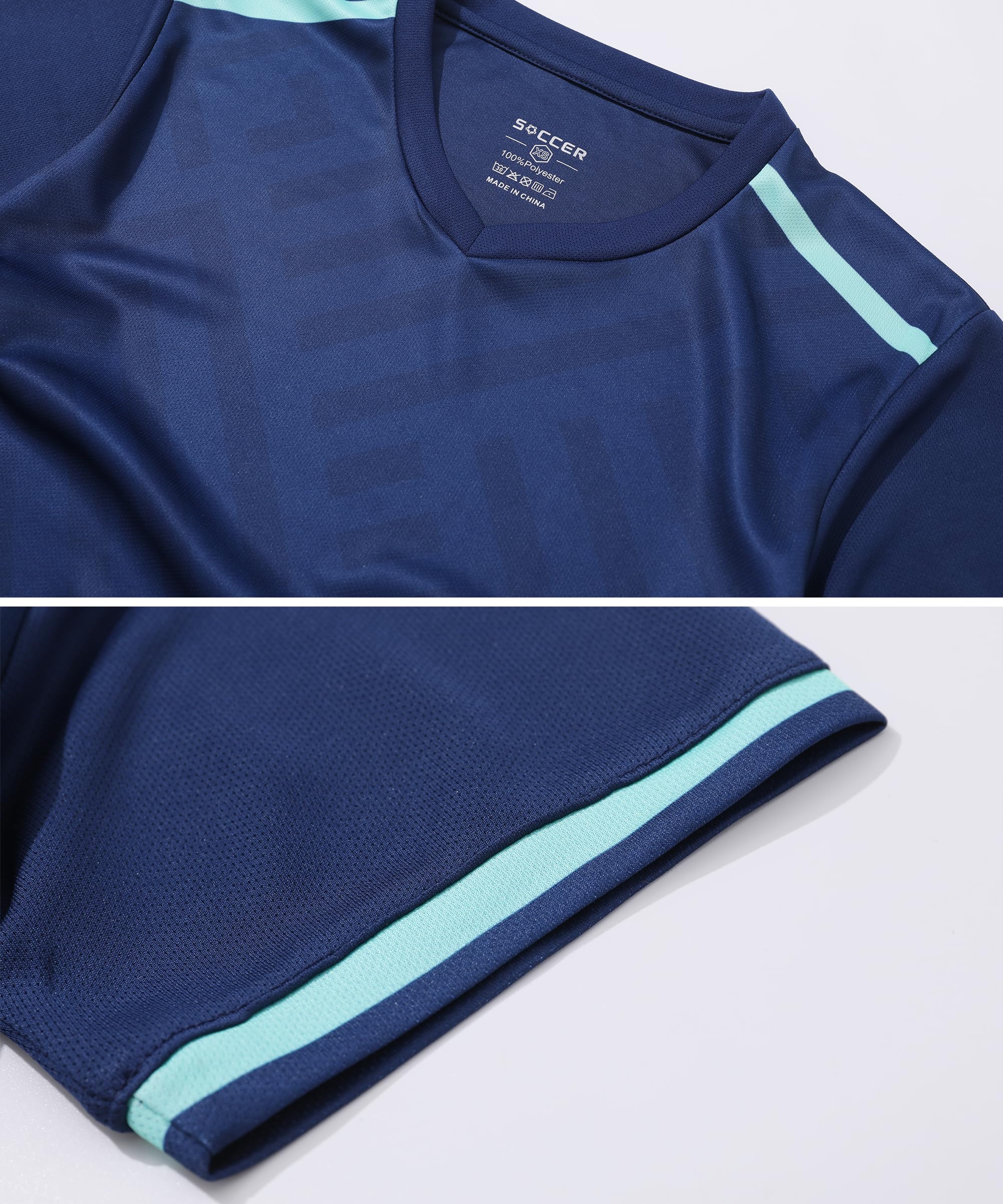 M2C Boys 2-Pack Jersey Soccer Knit Set Sport Team Uniform Shirt and Shorts