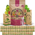 20 Vegetable Seeds Variety Pack - 12,465+ Non-GMO Heirloom Seeds for Planting Vegetables and Fruits in Individual Seed Packets, Home Garden Seed for Hydroponic, Indoor and Outdoors Gardening