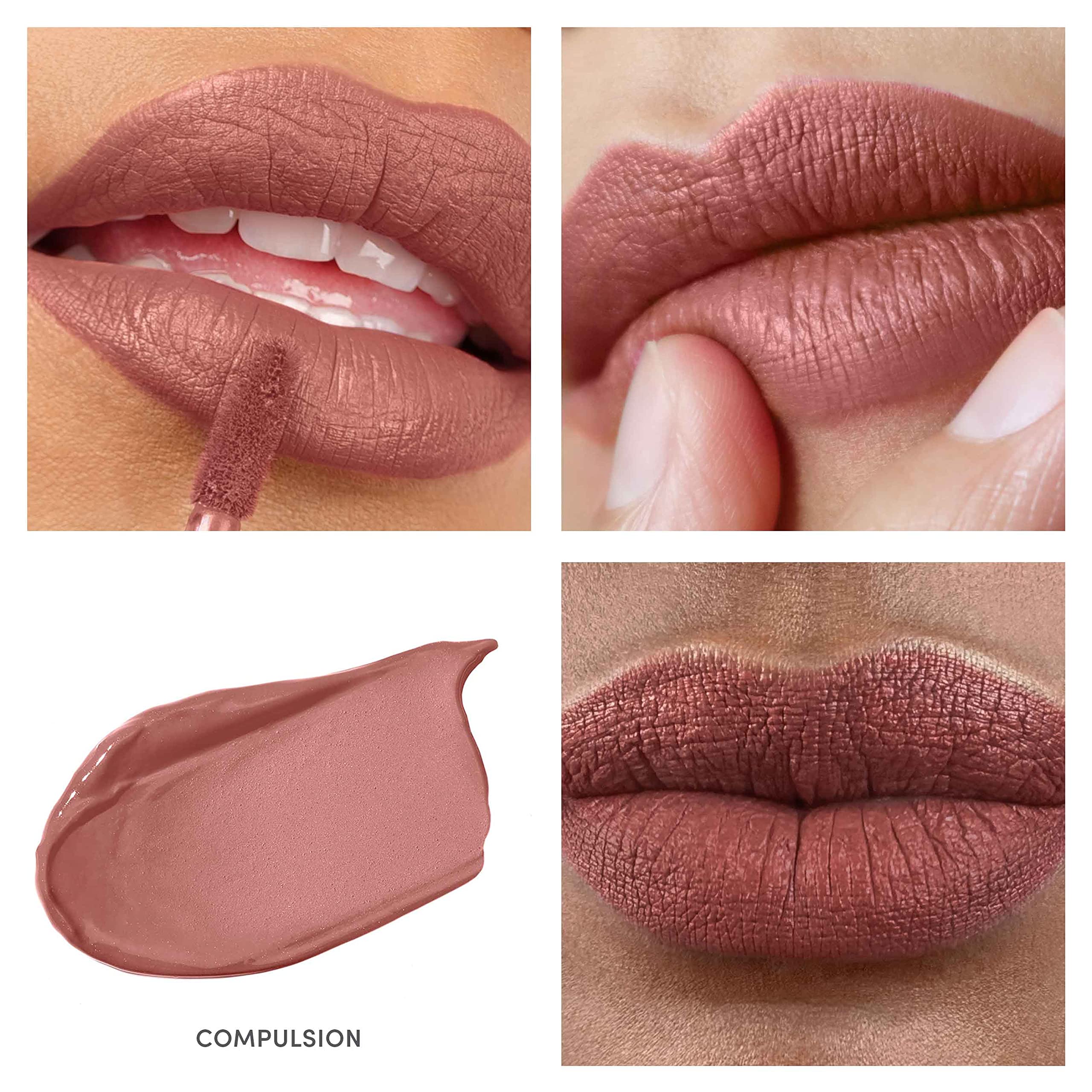 jane iredale Beyond Matte Lip Fixation Lip Stain | Long-Lasting Liquid Lipstick with Matte Finish | Conditions and Protects | Vegan & Cruelty-Free