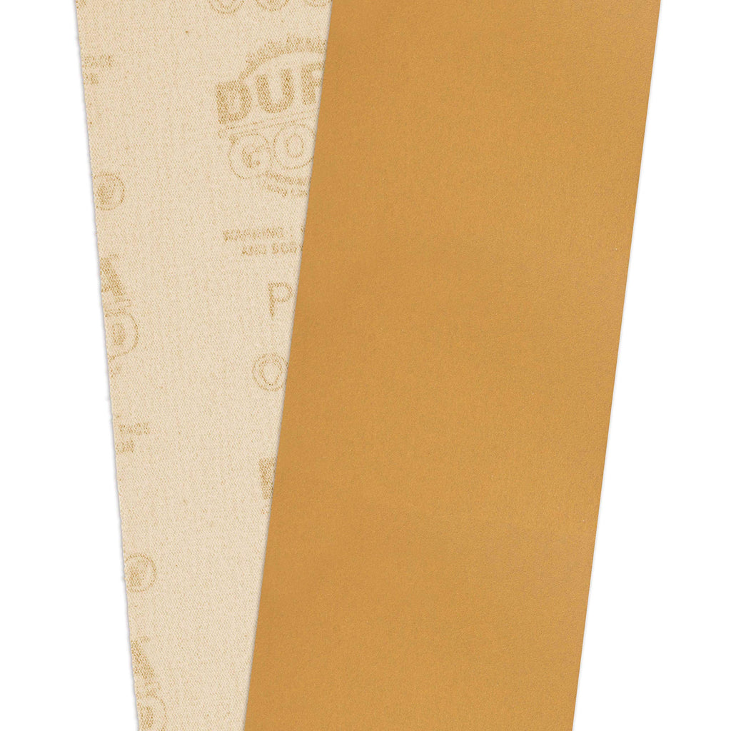 Dura-Gold Premium - 40 Grit Gold - Hook & Loop Backing Longboard Continuous Sandpaper Roll, 2-3/4" Wide, 12 Yards Long - For Automotive & Woodworking Air File Long Board Sanders, Hand Sanding Blocks