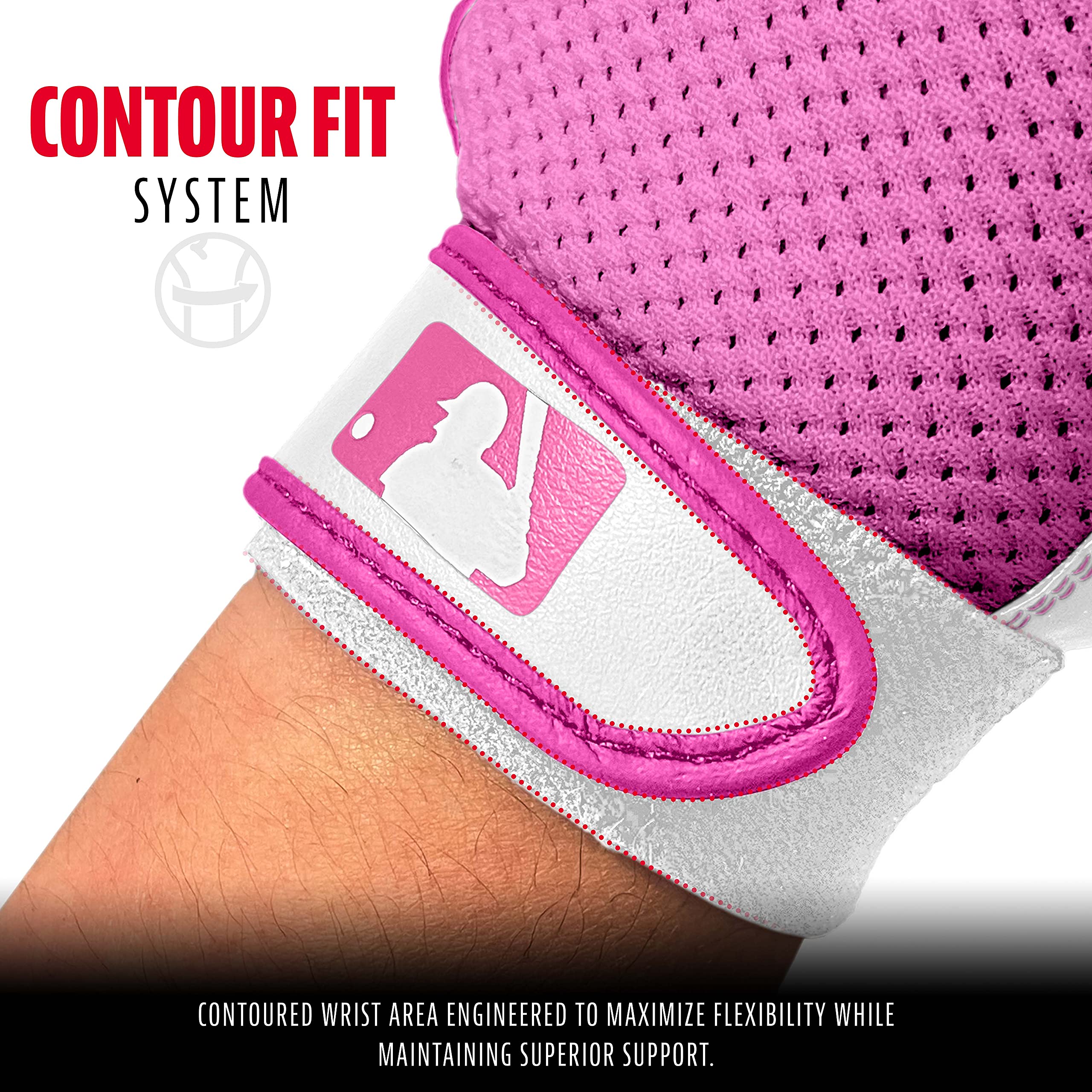 Franklin Sports MLB Teeball Flex Series Batting Gloves