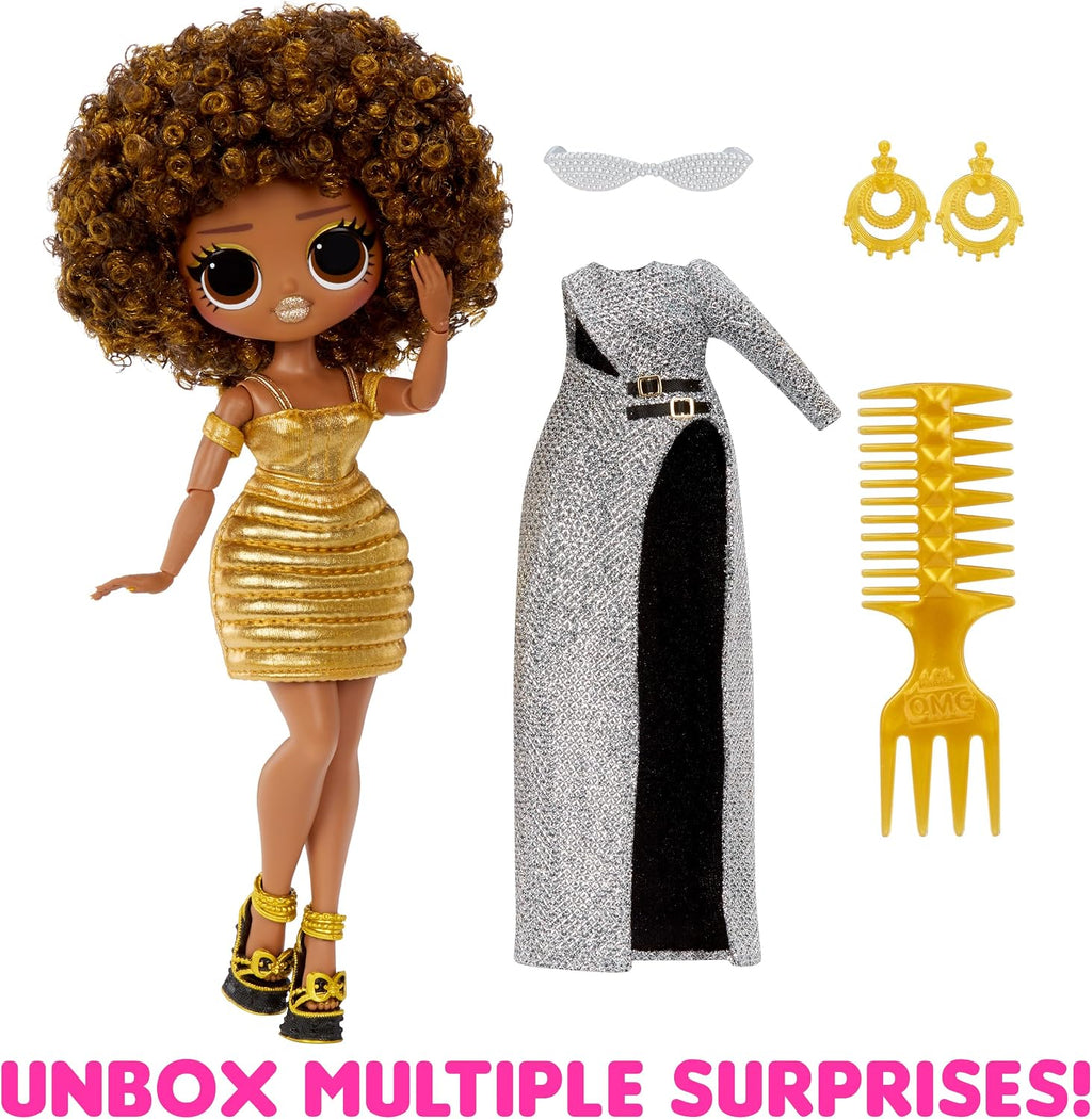 LOL Surprise OMG Royal Bee Fashion Doll with Multiple Surprises Including Transforming Fashions and Fabulous Accessories – Great Gift for Kids Ages 4+