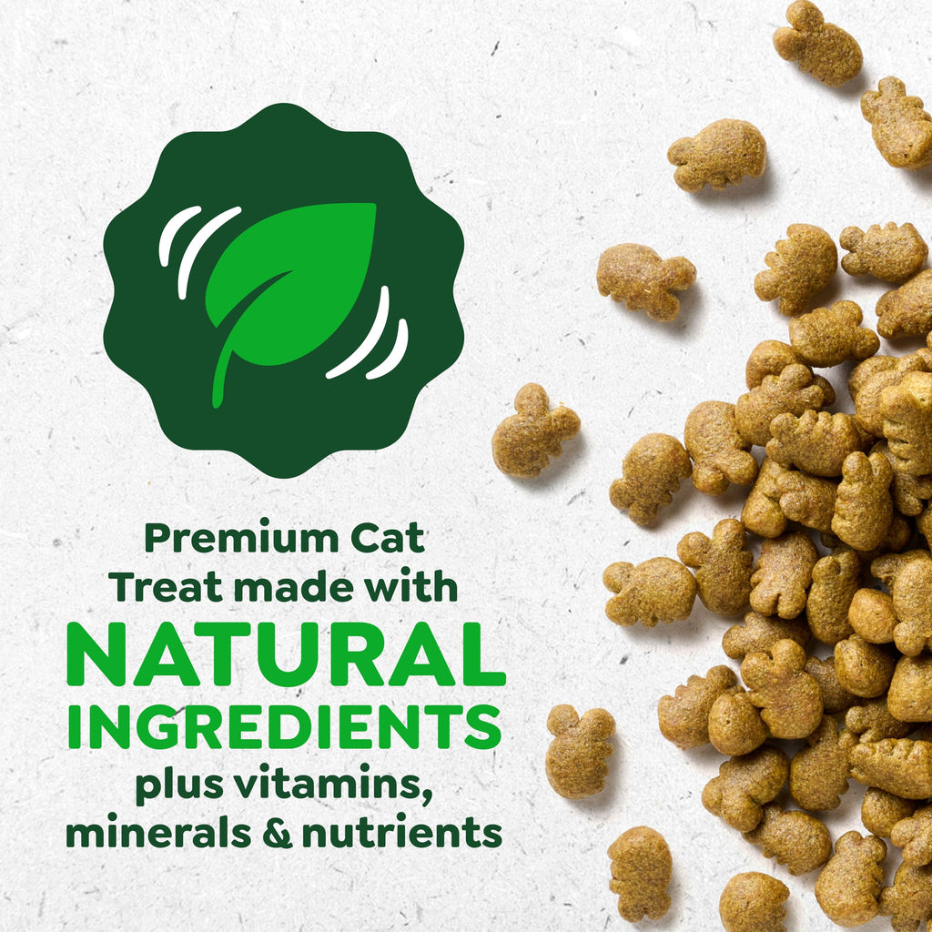 Greenies Cat Treats, Feline Veterinarian-Recommended Adult Natural Dental Treats, Catnip Flavor, 2.1 oz. Pouch