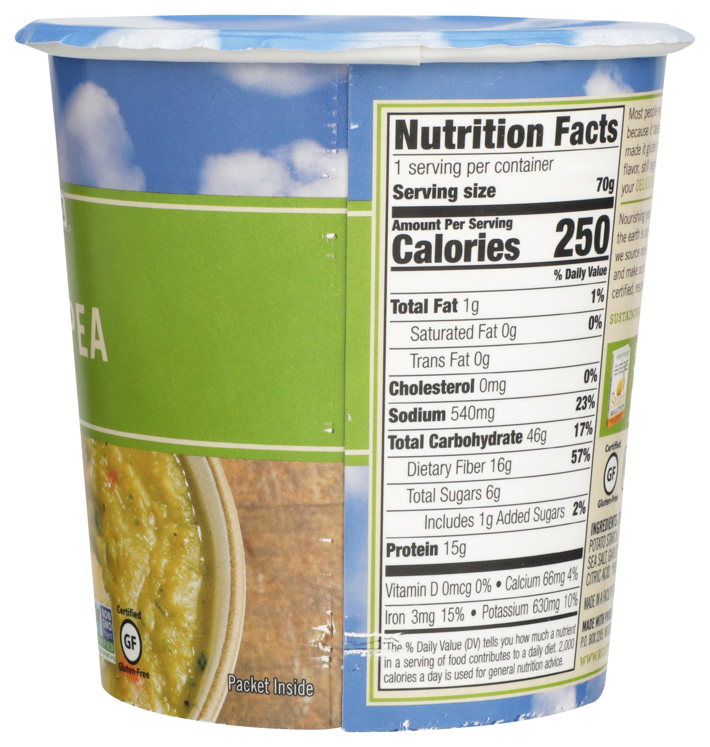 Dr. McDougall's Vegan Black Bean & Lime Soup, 3.4 oz