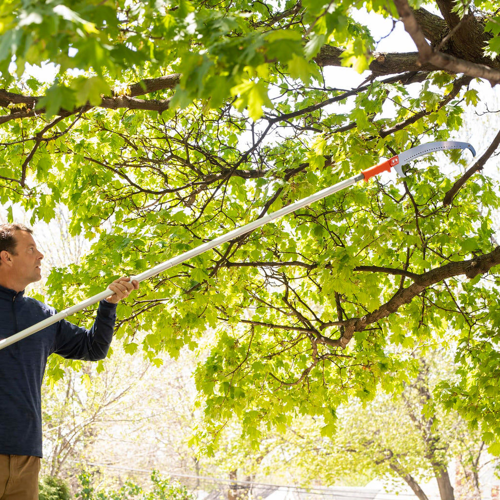 EZ Smart 21ft+ Extension Pole – Extendable Pole Reaches 1 to 16ft, Expandable with Add-a-Pole – Compact, Lightweight, and Durable – Fits Cleaning, Painting, Dusting & Fruit Picker Attachments