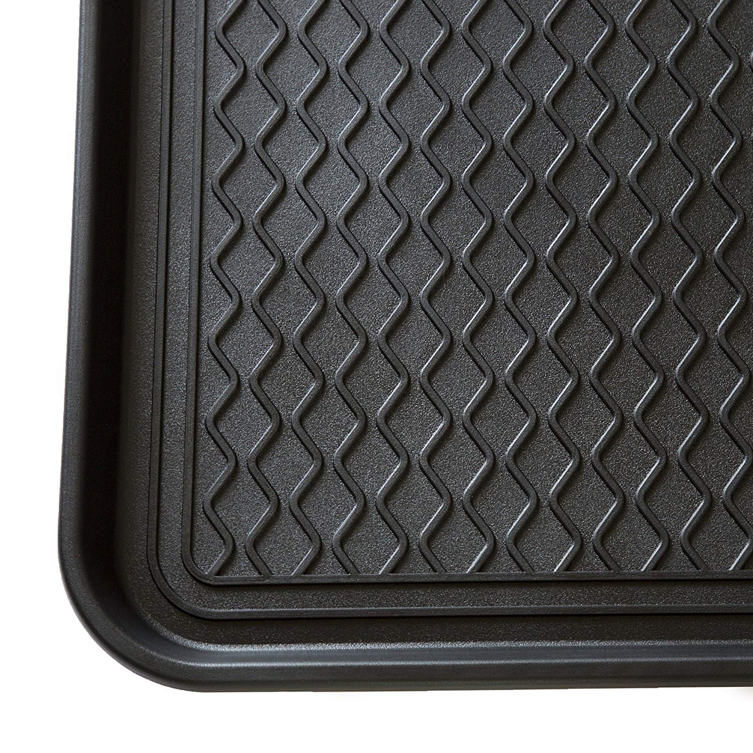 2 Pack Large Multifunctional Tray Mat Washable Indoor or Outdoor Tray Mat for Shoes Boots Plants Pots Paint Tins Pet Bowls Car Storage, 30 x 15 x 1.2 Inches