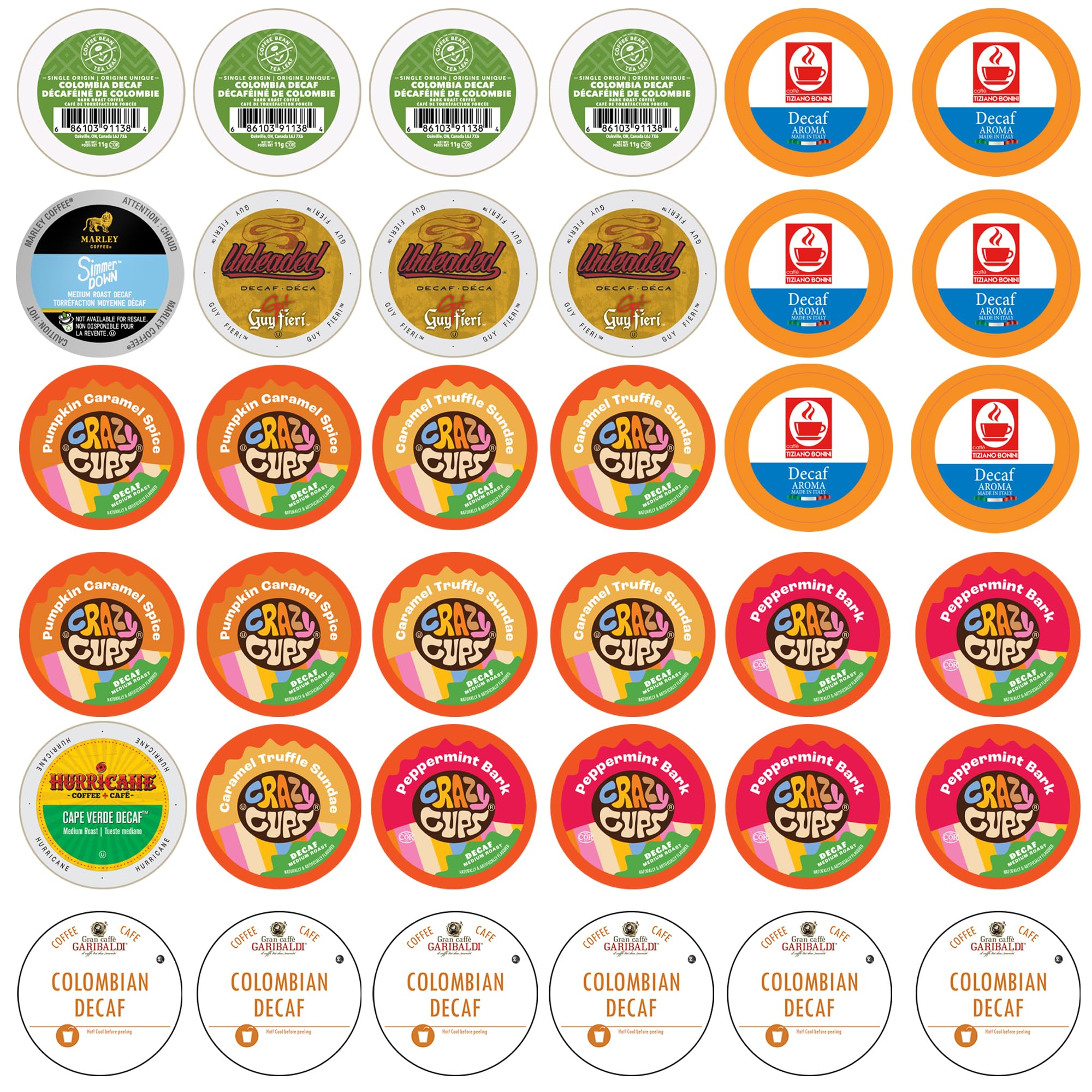 Coffee Variety Sampler, Including Dark Roast, Medium Roast, & Flavored Coffee Pods Variety Pack for Keurig K Cups Machines, Perfect Gift Set, 40 Count(Pack of 1)