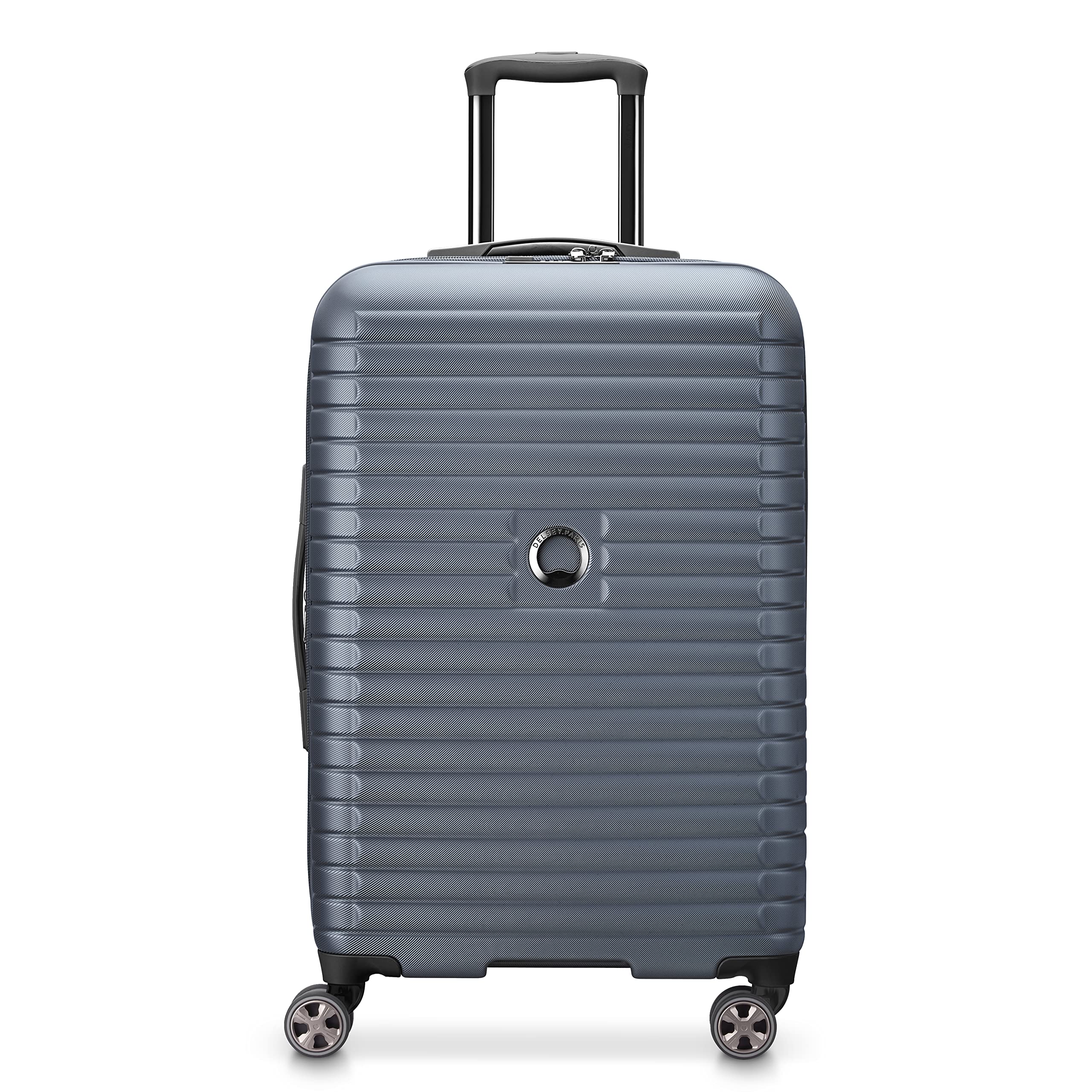 DELSEY PARIS Cruise 3.0 Hardside Expandable Luggage with Spinner Wheels, Black, Carry on 20 Inch