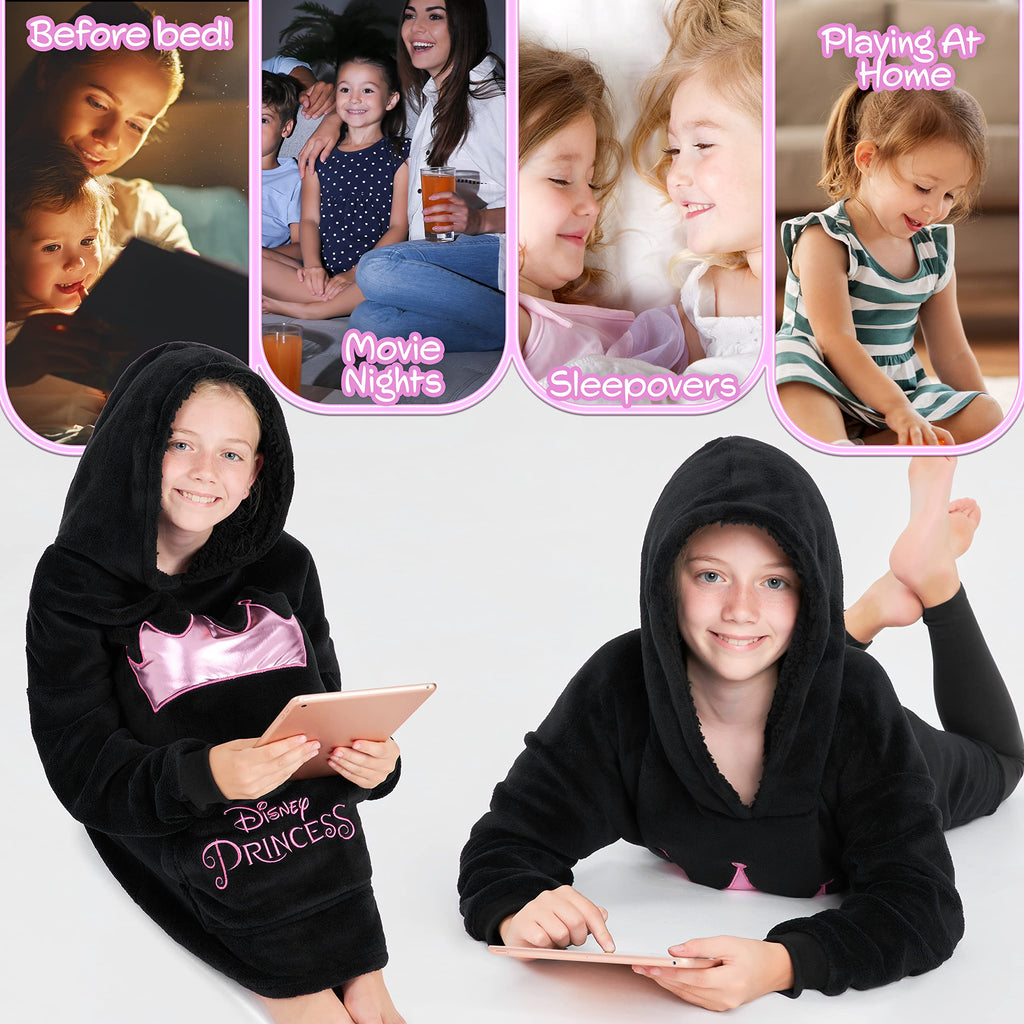 Disney Stitch Blanket Hoodie for Kids Cozy Fleece Wearable Blanket Stitch Gifts