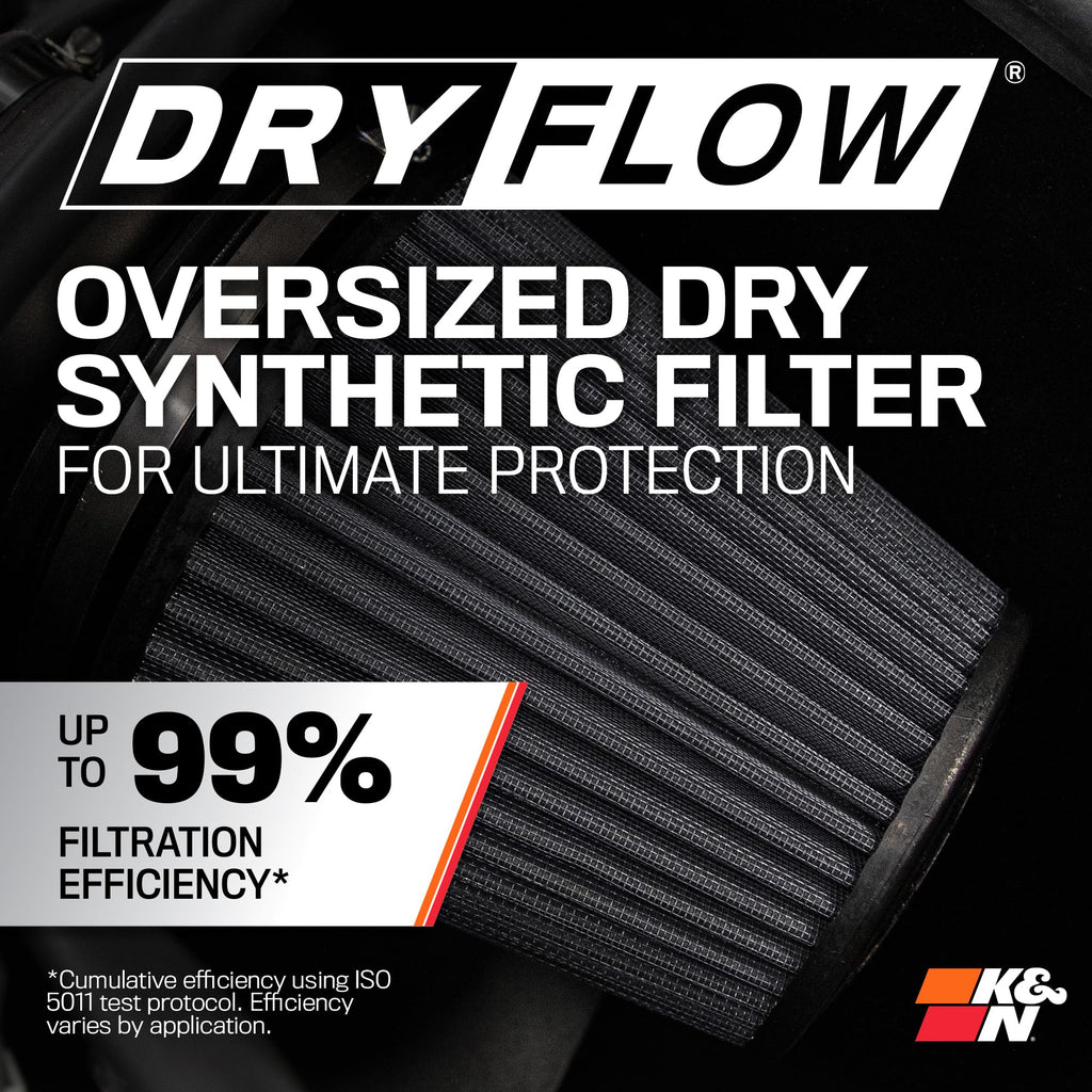 K&N Cold Air Intake System: High-Flow Air Filter, Increase Performance & Towing: Compatible with 2009-2014 Chevy/GMC/Cadillac Silverado, Suburban, Tahoe, Sierra, Yukon, Escalade, Avalanche, 57-3070