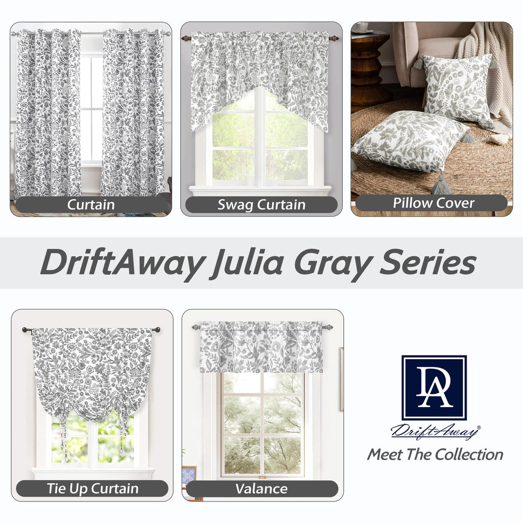 DriftAway Julia Lined Valance Double Layer Thermal Insulated Room Darkening Blackout Valances 3 Inch Rod Pocket Window Valance for Bathroom Living Room 52 Inch by 18 Inch Blush