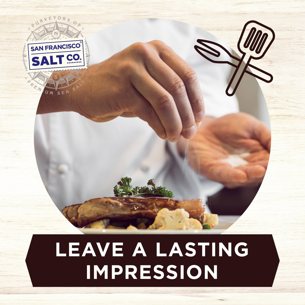 Italian Black Truffle Salt 1lb. Bulk Bag by San Francisco Salt Company
