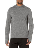 Amazon Essentials Men's Long Sleeve Quick Dry Performance Tech Hooded Workout T-Shirt