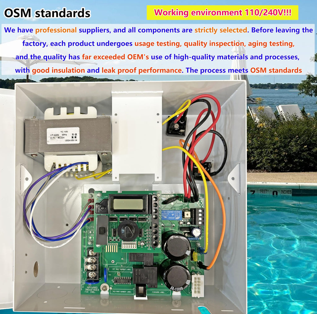 2026 New Upgraded GLX-PCB-RITE Main Circuit Board & GLX-PCB-DSP Display Board，Compatible with Hayward Goldline Aqua Rite Salt Chlorine Generators，Replacement for Hayward aquarite Circuit Board