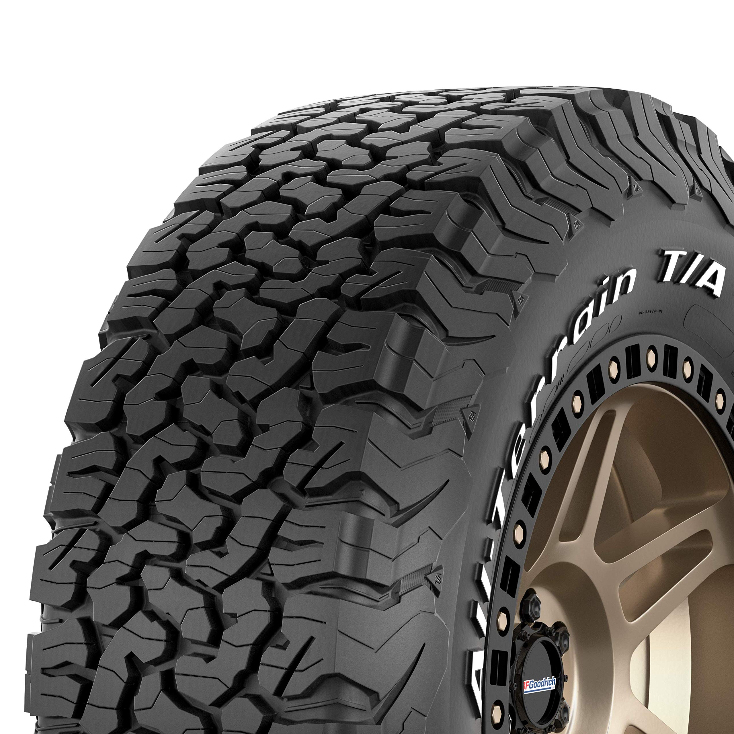 BFGoodrich All Terrain T/A KO2 Radial Car Tire for Light Trucks, SUVs, and Crossovers, LT215/65R16/D 103/100S