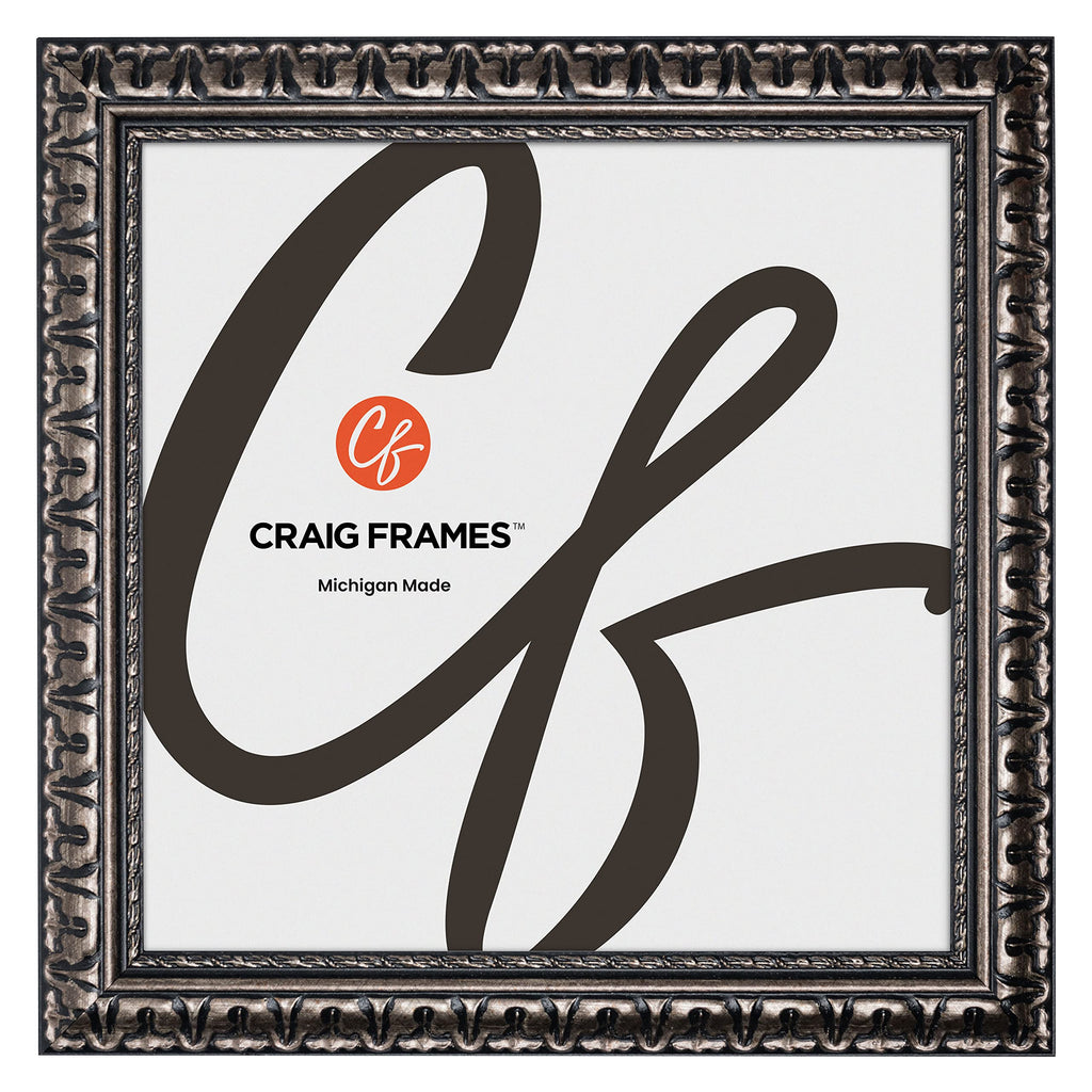 Craig Frames Bravado Ornate Antique Bronze Picture Frame, 4 by 6-Inch
