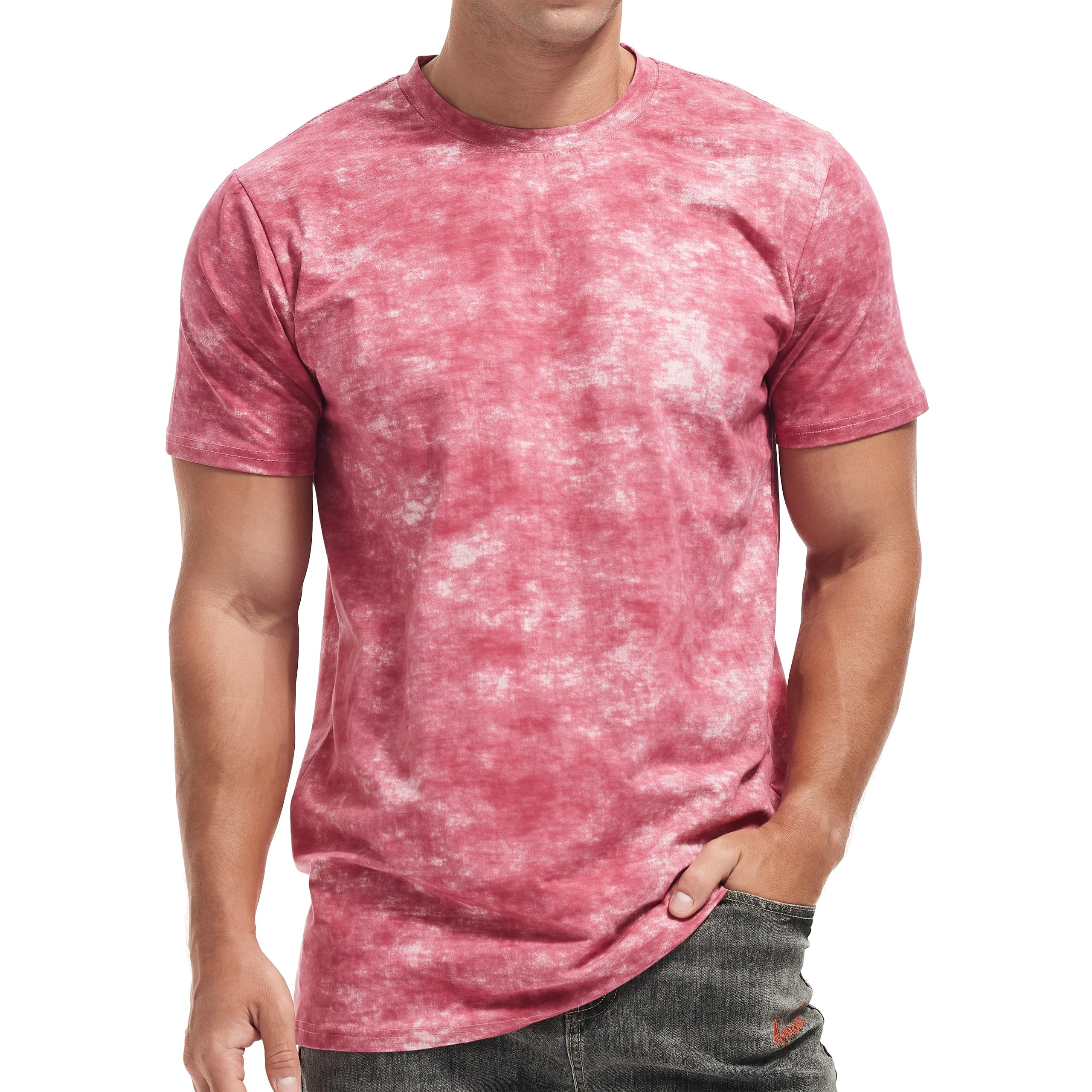 YININF Mens Hipster Hip Hop Short Sleeve Print T-Shirt Shirts Men