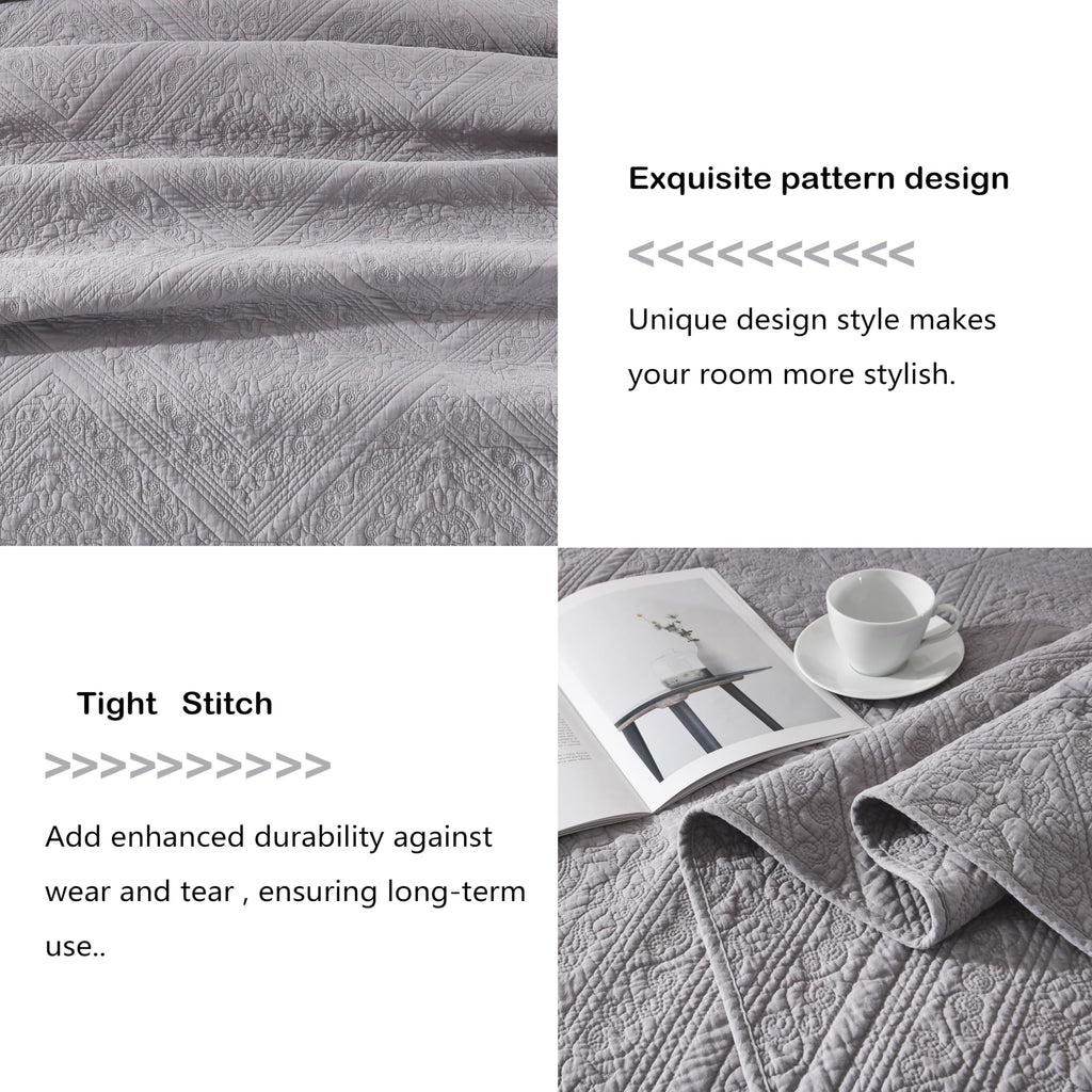 Yellow Quilts Queen Size, Paisley Comforter Set Queen Cotton Bed, Yellow Grey White Comforter, Striped Bedding Queen Size, Lightweight Luxury Bedspread,3 Piece