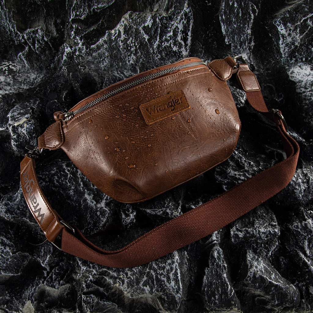 Wrangler Crossbody Bags for Women Large Fanny Packs Bum Bag Travel Belt Bags Sling Purse