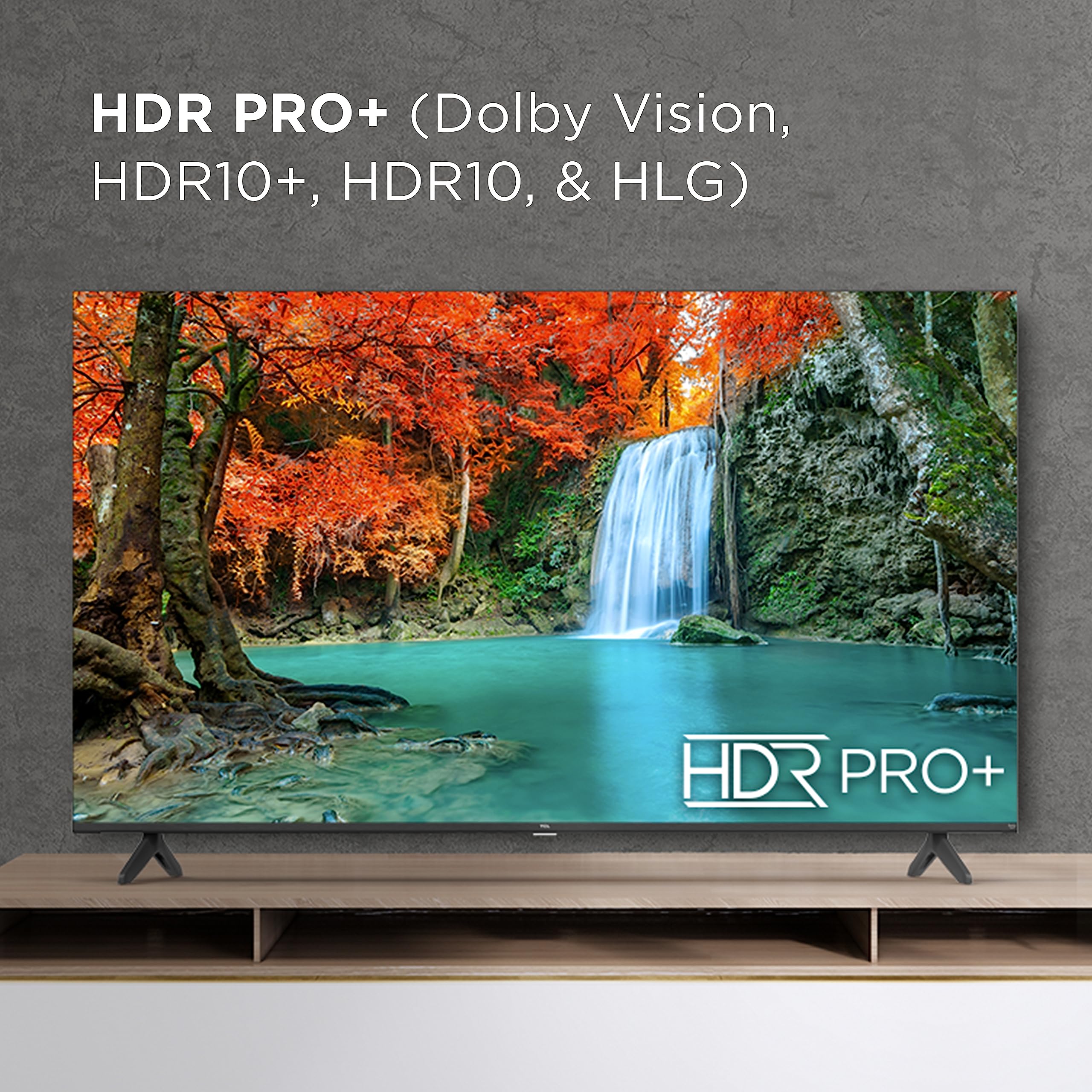TCL 55-Inch Q6 QLED 4K Smart TV with Fire TV (55Q650F, 2023 Model) Dolby Vision, Dolby Atmos, HDR Pro+, Alexa Built-in with Voice Remote, Streaming UHD Television