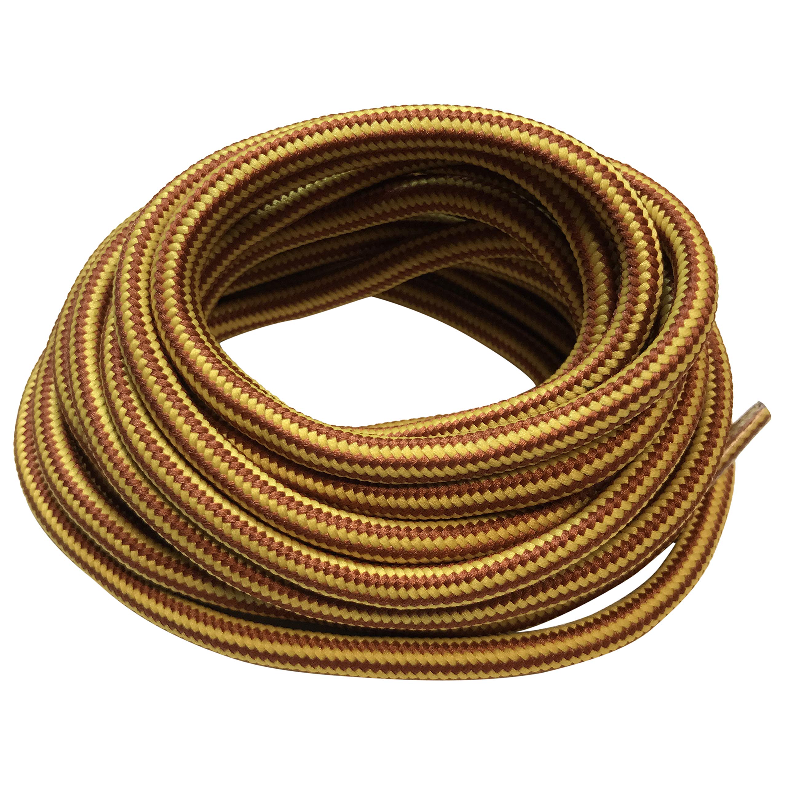 B&Q 3 Pairs Heavy Duty Round Boot Laces Shoelaces for Hiking Walking Construction Safety Work Boots Shoes