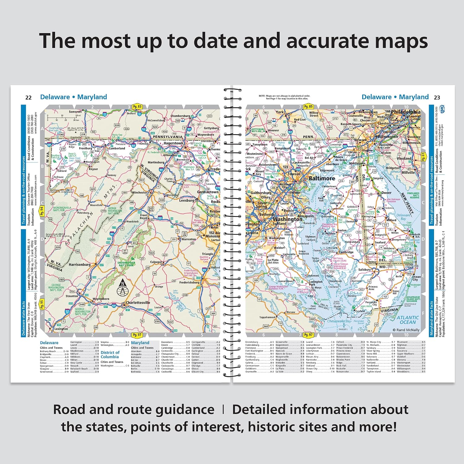 2026 Rand McNally Easy to Read Midsize Road Atlas