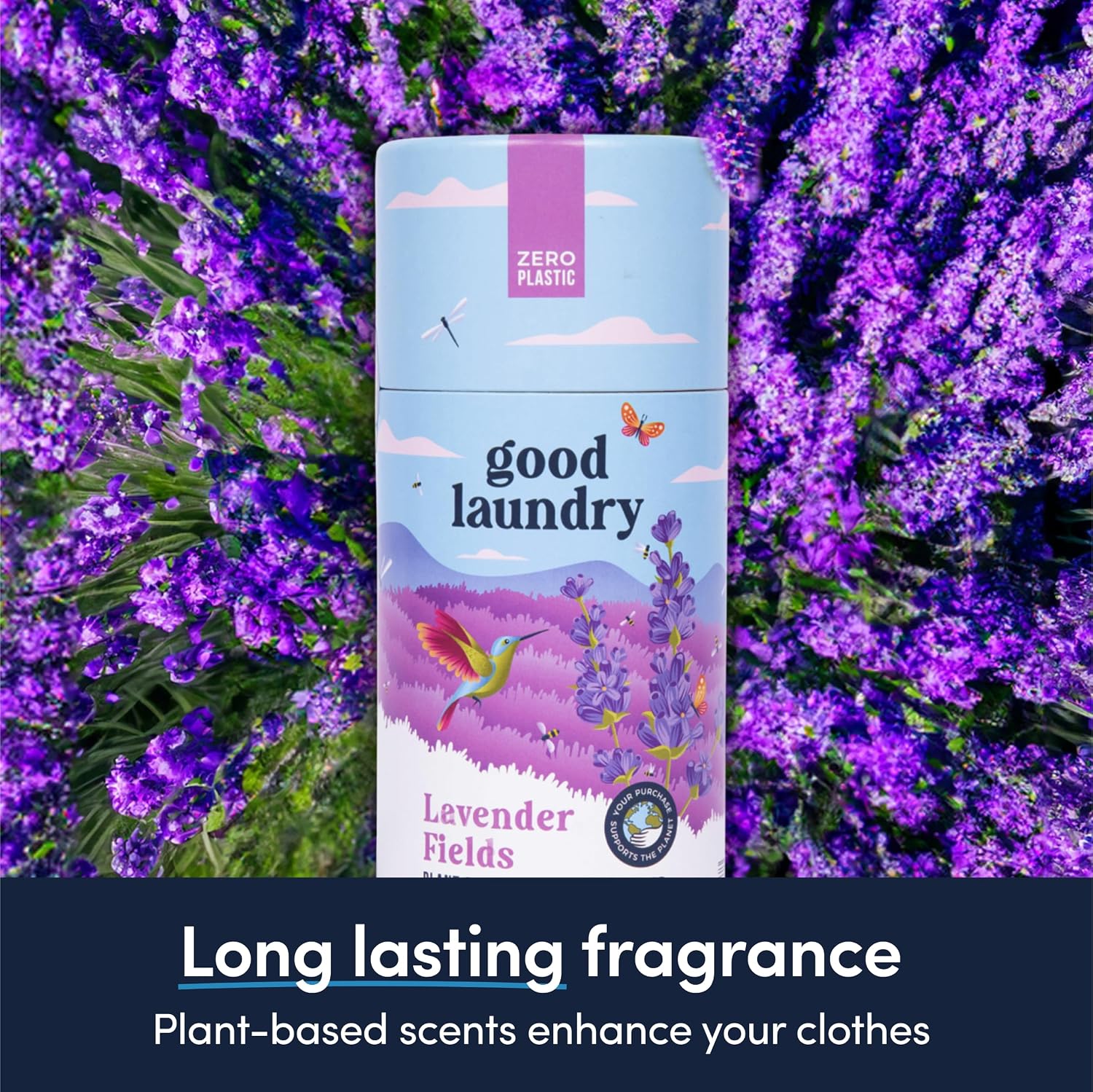 Good Laundry - Lavender Scented Booster Beads for Washer - Eco-Friendly Laundry Scent Booster Beads, 7oz - Based in the USA