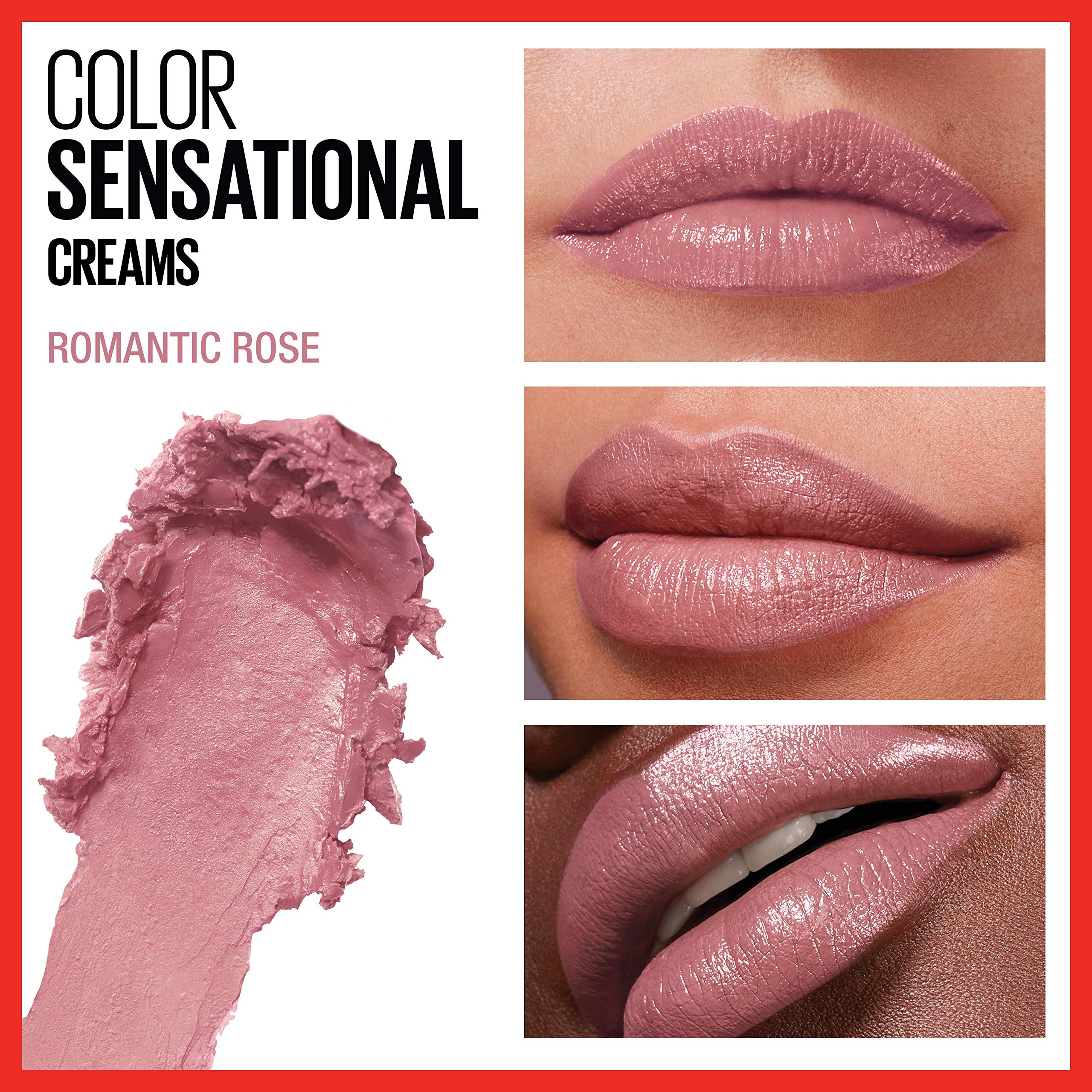 Maybelline New York Color Sensational Rebel Bloom Lipstick, Blushing Bud, 0.15 Ounce
