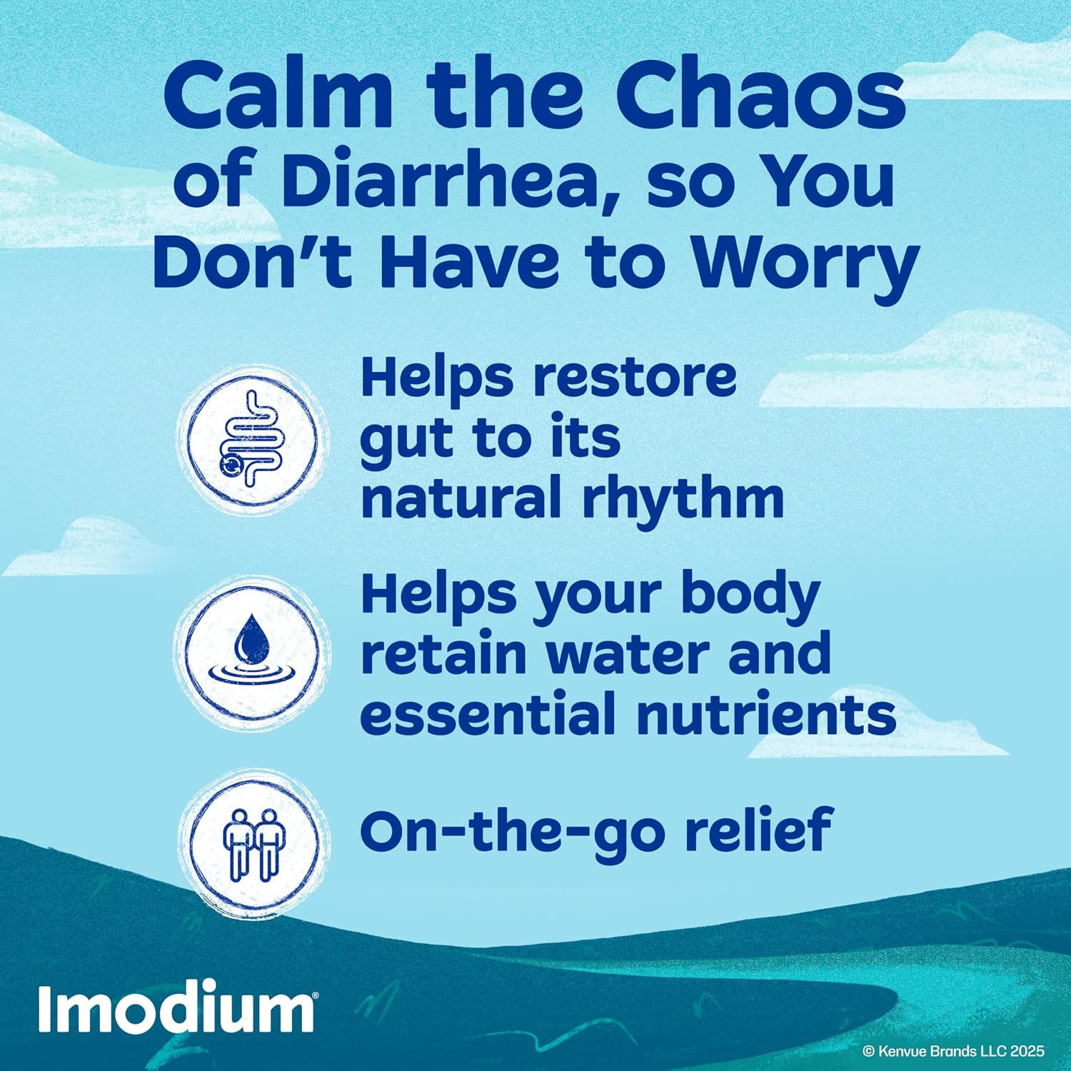 Imodium A-D Diarrhea Relief Softgels with Loperamide HCl, Anti-Diarrheal Medicine to Help Control Symptoms of Diarrhea Due to Acute, Traveler's Diarrhea, HSA/FSA Eligible, 12 ct