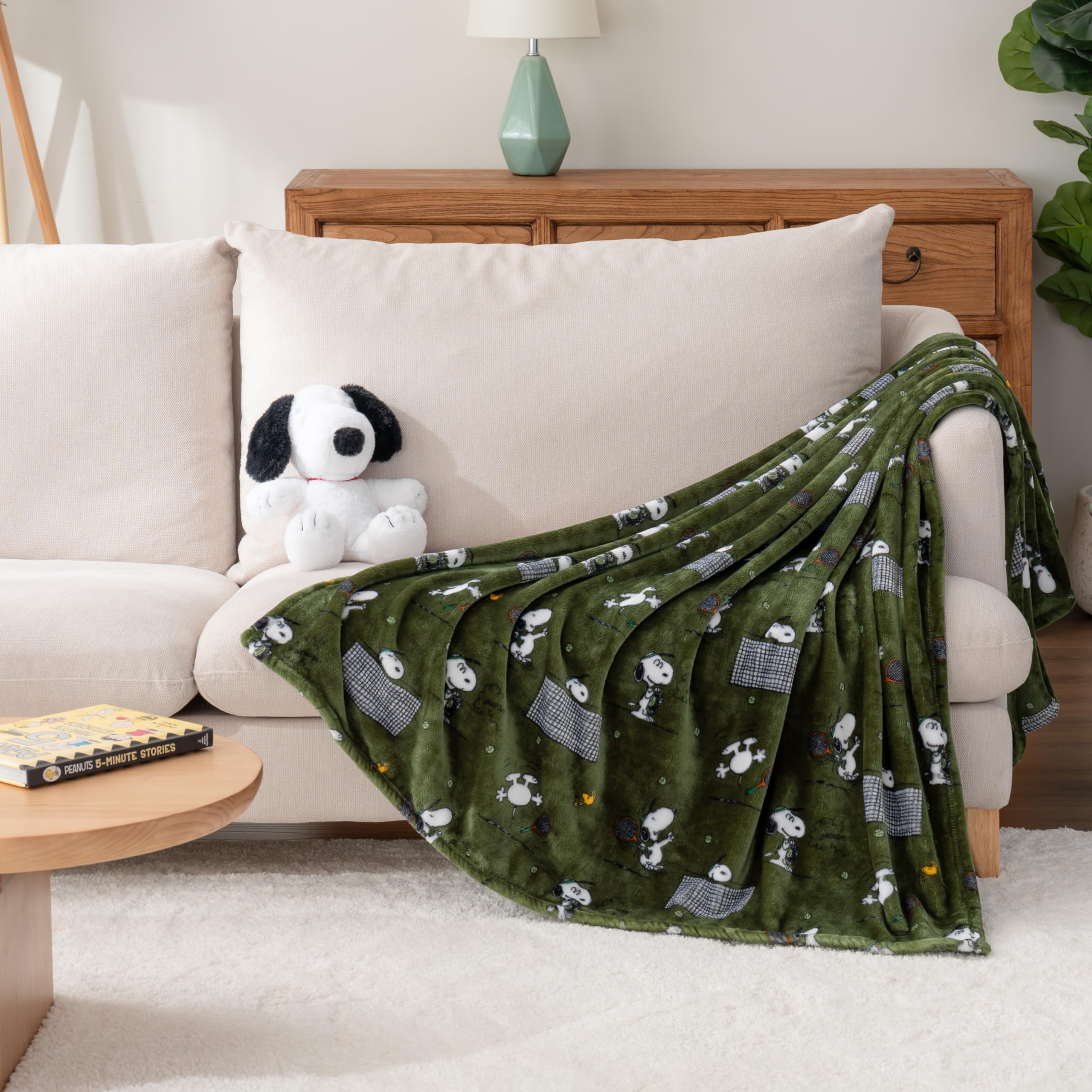 Berkshire Blanket VelvetLoft® Luxury Soft Polyester Throw Blanket, Don’t Let The Pigeon Drive The Bus, 50 x 70in(Official Mo Willems® Product)