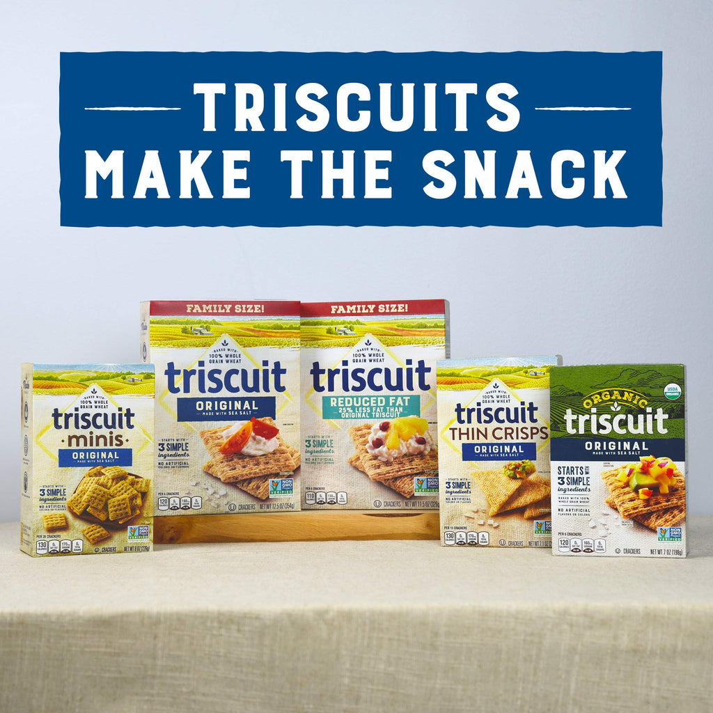 Triscuit Reduced Fat Whole Grain Wheat Crackers, 7.5 oz