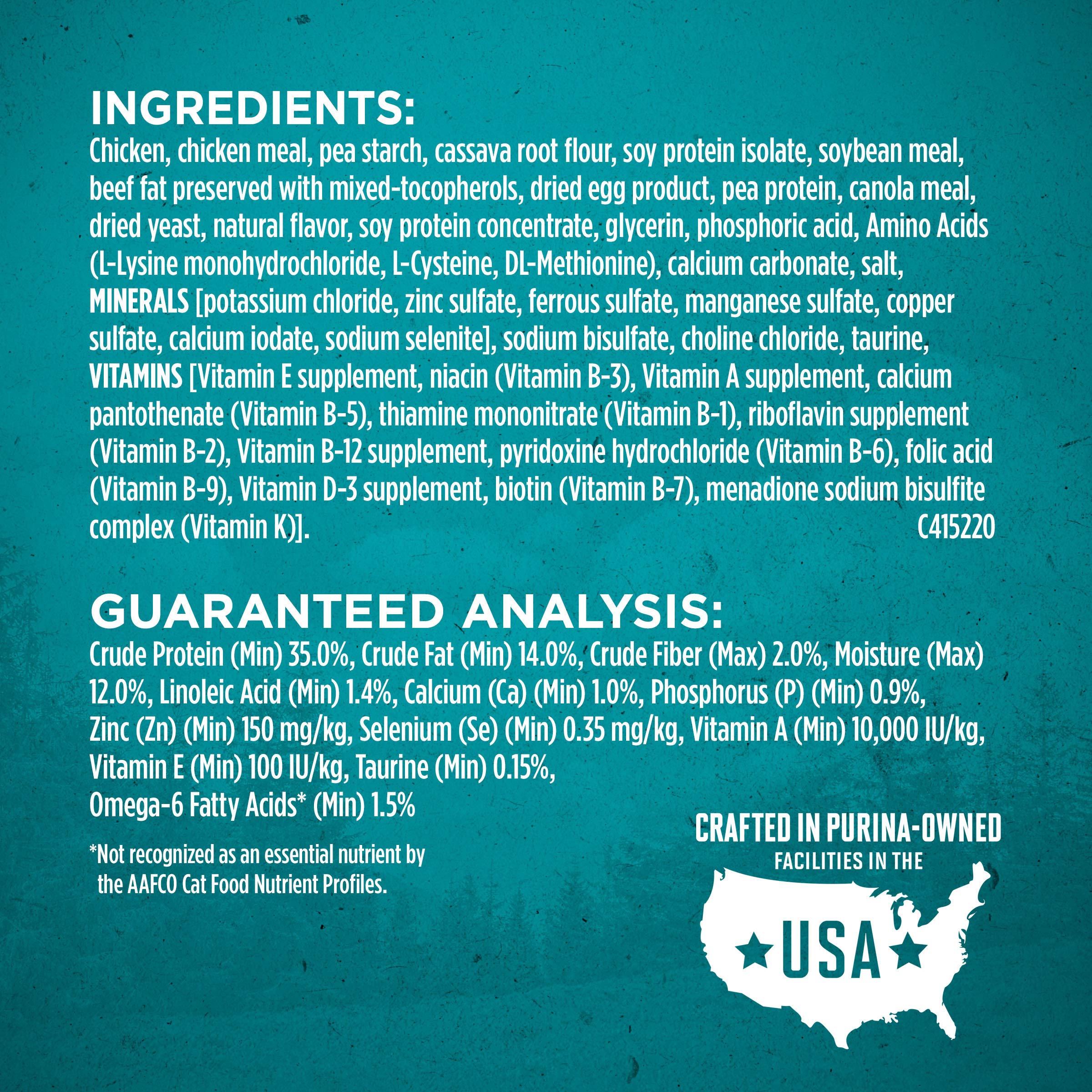 Purina ONE Natural High Protein Dry Dog Food Dry True Instinct with Real Beef and Salmon With Bone Broth and Added Vitamins, Minerals and Nutrients - 15 lb. Bag