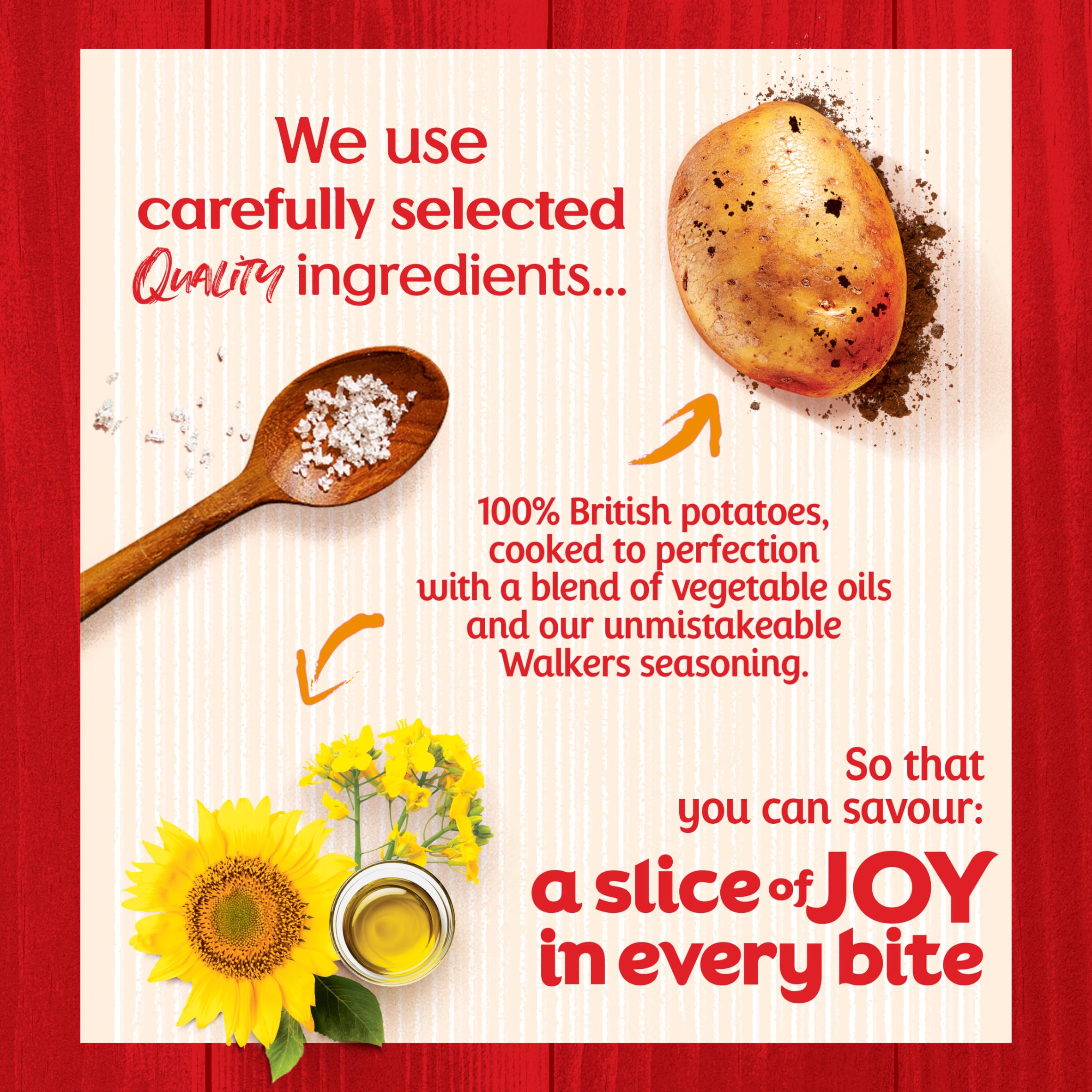 Walkers Smoky Bacon Crisps Box, 32.5 G (Case Of 32)