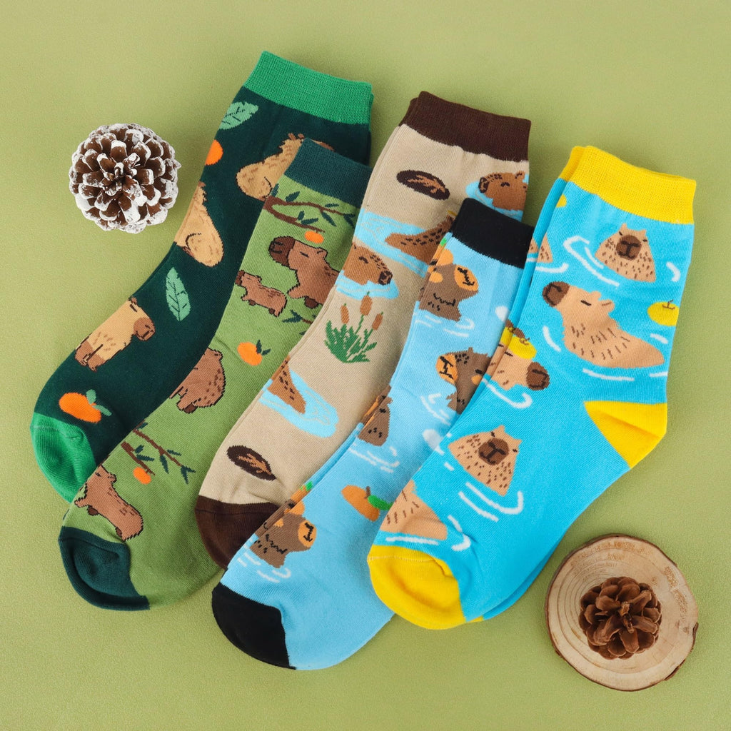 Jeasona Women's Cute Socks Funny Christmas Birthday Gifts for Women Mom Teenage Girls
