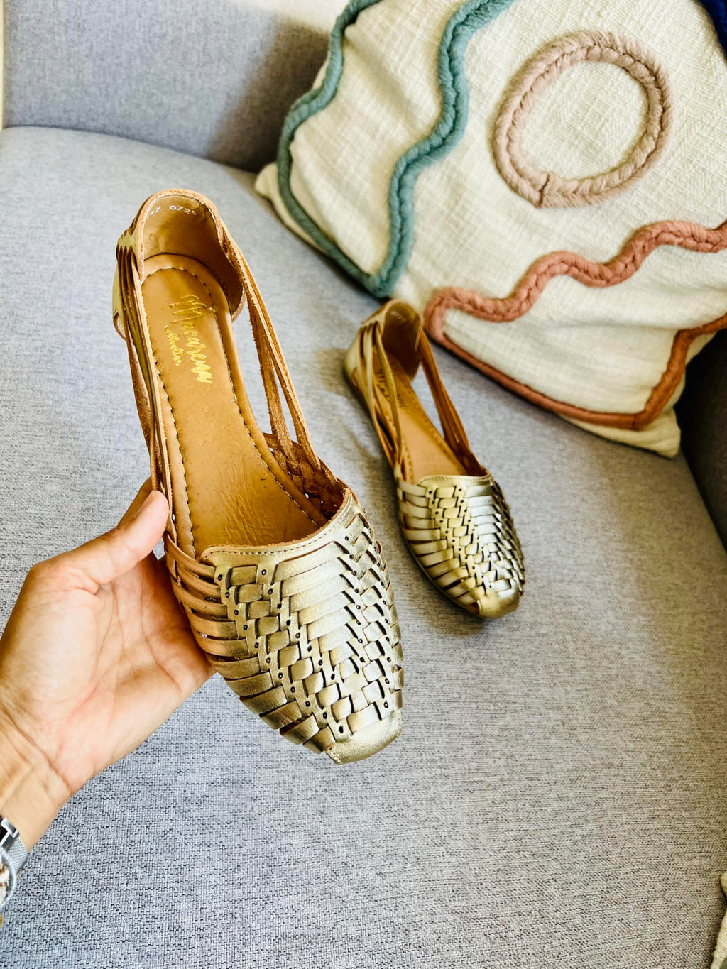Macarena Collection Womens Shoes Leather Sandals for Women | Huarache Handmade Mexican Sandals | Comfortable & Stylish Womens Sandals 2167