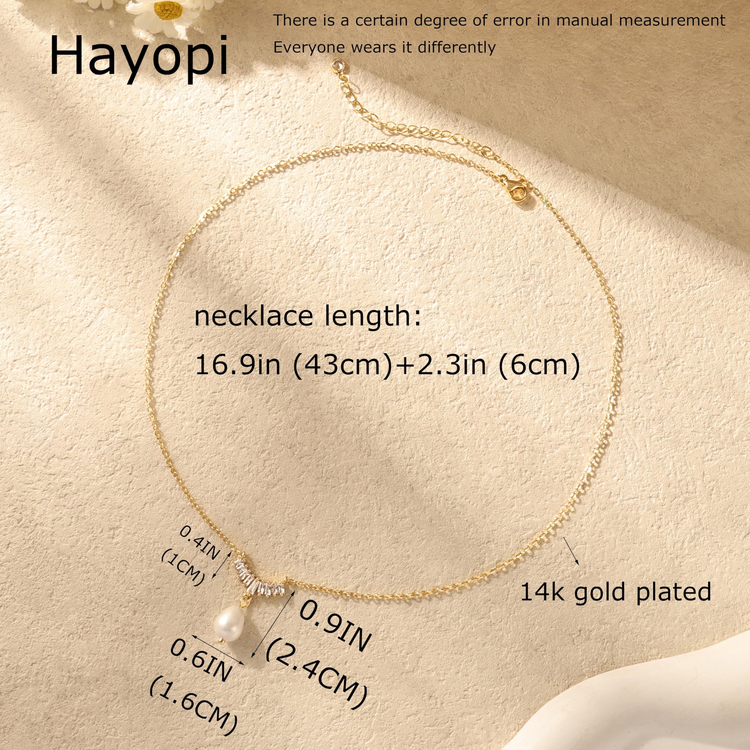 Pearl Necklace for Women Trendy,14k Gold Plated Necklace Dainty Wedding Necklace Small Cute Choker Necklace Gold Prom Drop Necklace Vintage Waterproof Jewelry for Women Prom Jewelry Fashion Gifts