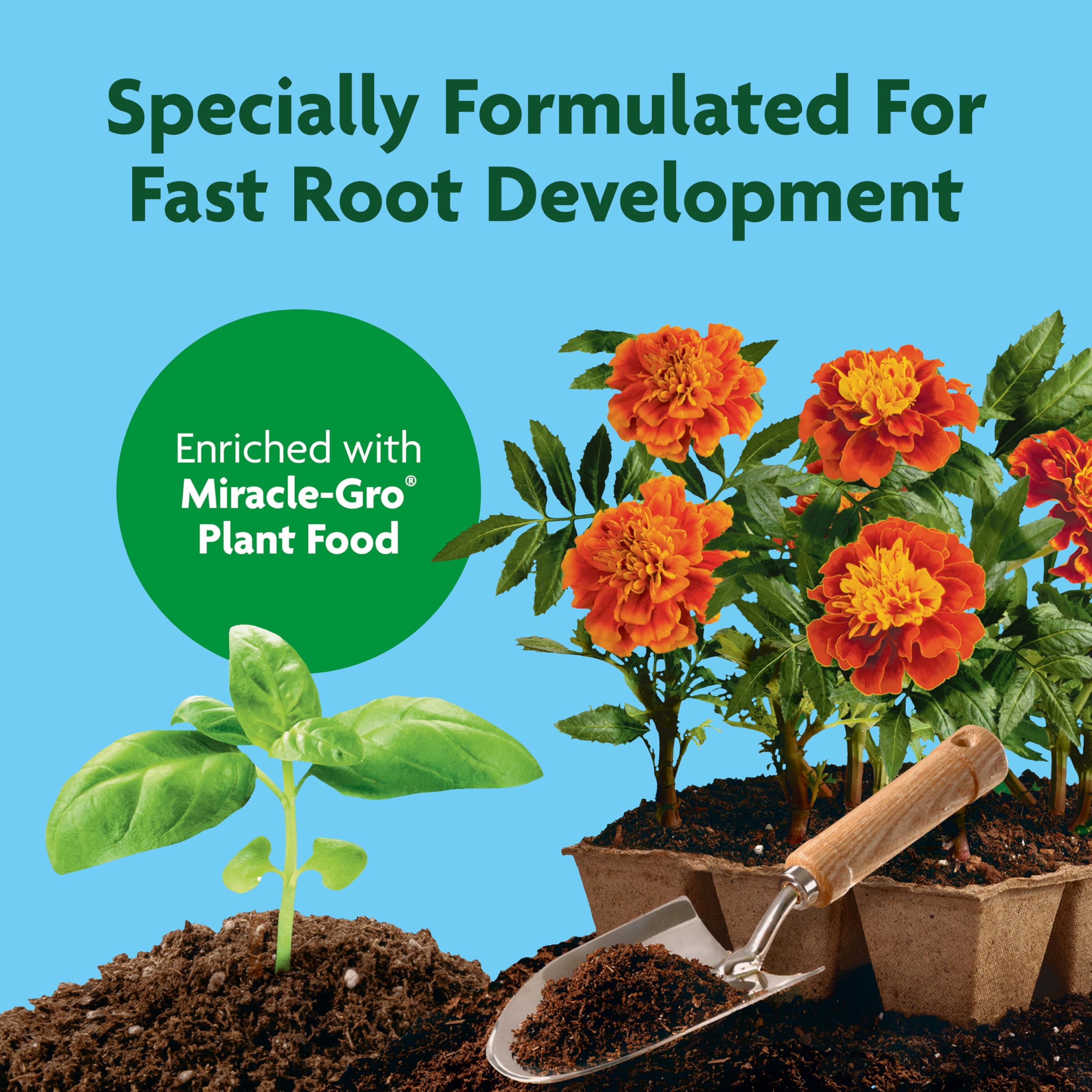 Miracle-Gro Seed Starting Potting Mix, 8 qt.